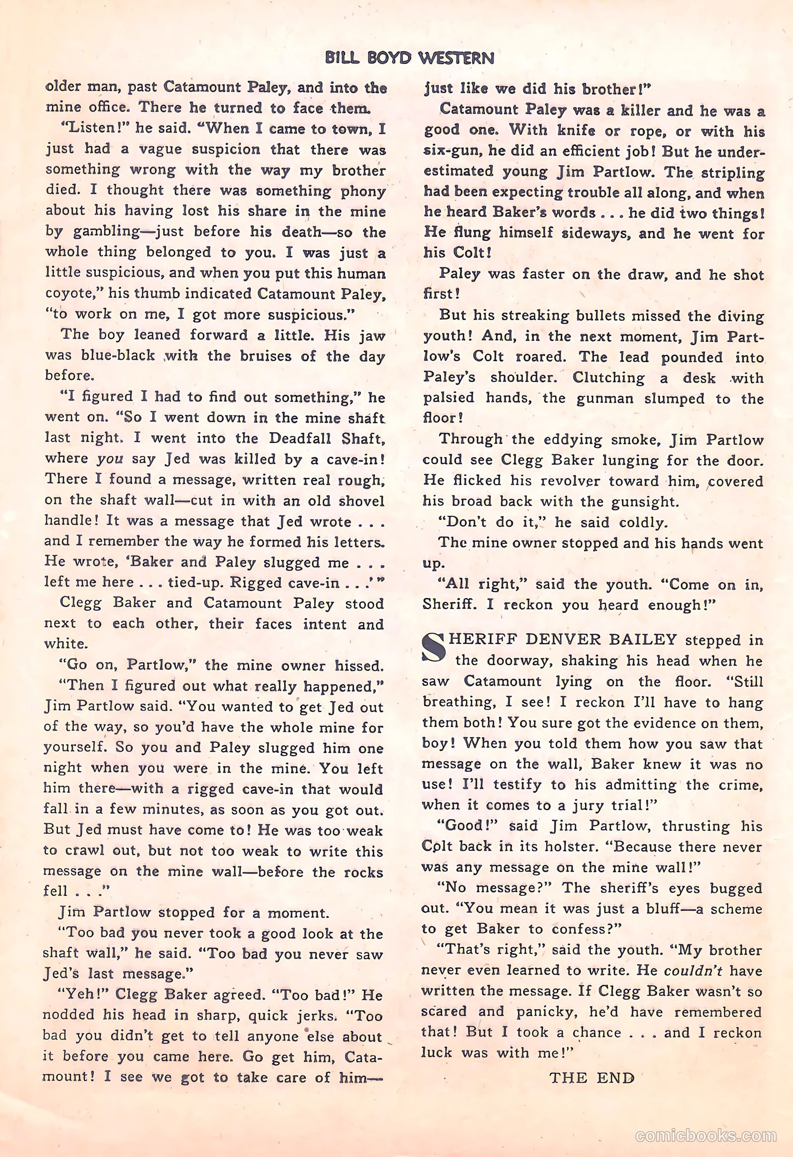 Bill Boyd Western #12 (1951) — page 40 of 52
