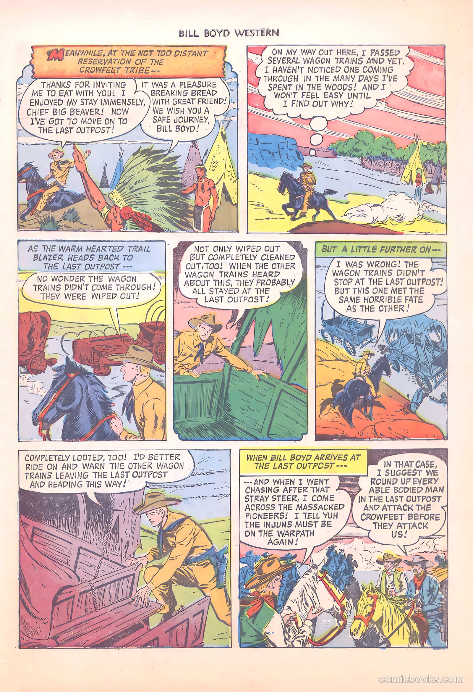 Bill Boyd Western #12 (1951) — page 43 of 52
