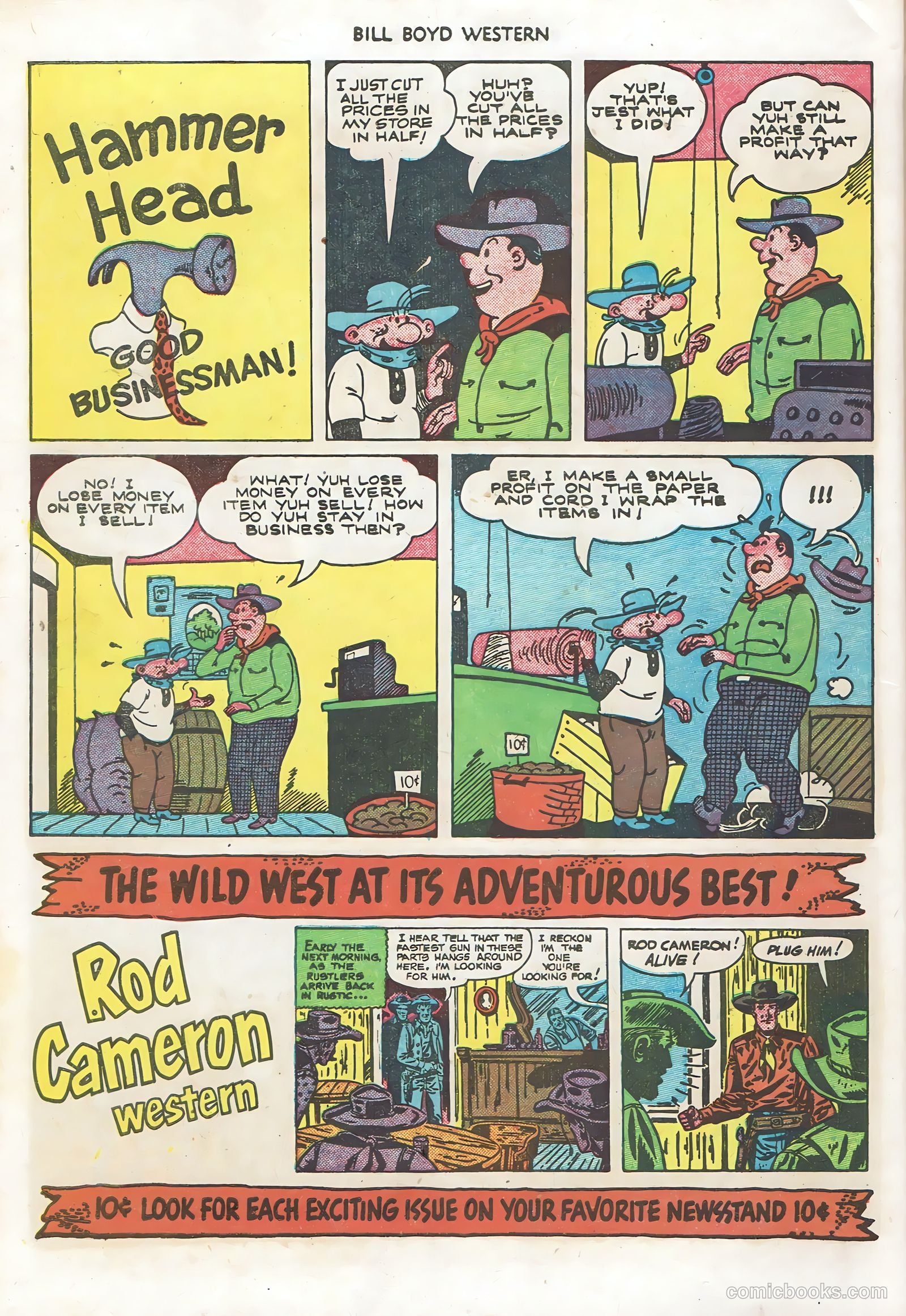 Bill Boyd Western #13 (1951) — page 34 of 52