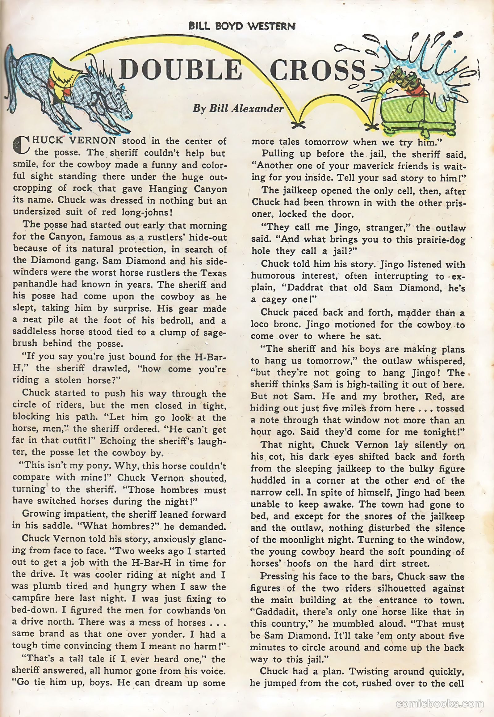Bill Boyd Western #13 (1951) — page 35 of 52