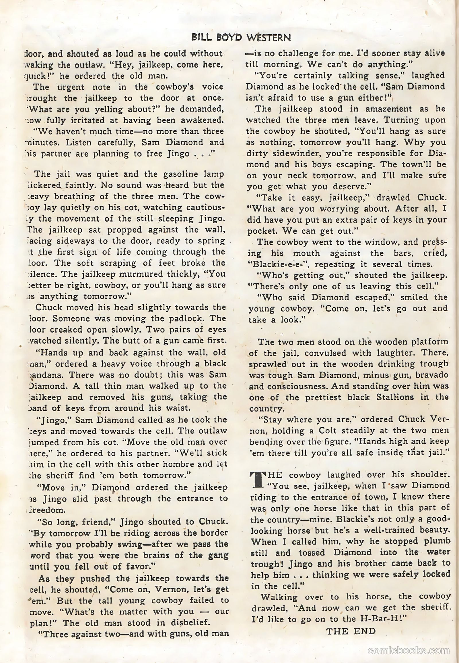 Bill Boyd Western #13 (1951) — page 36 of 52
