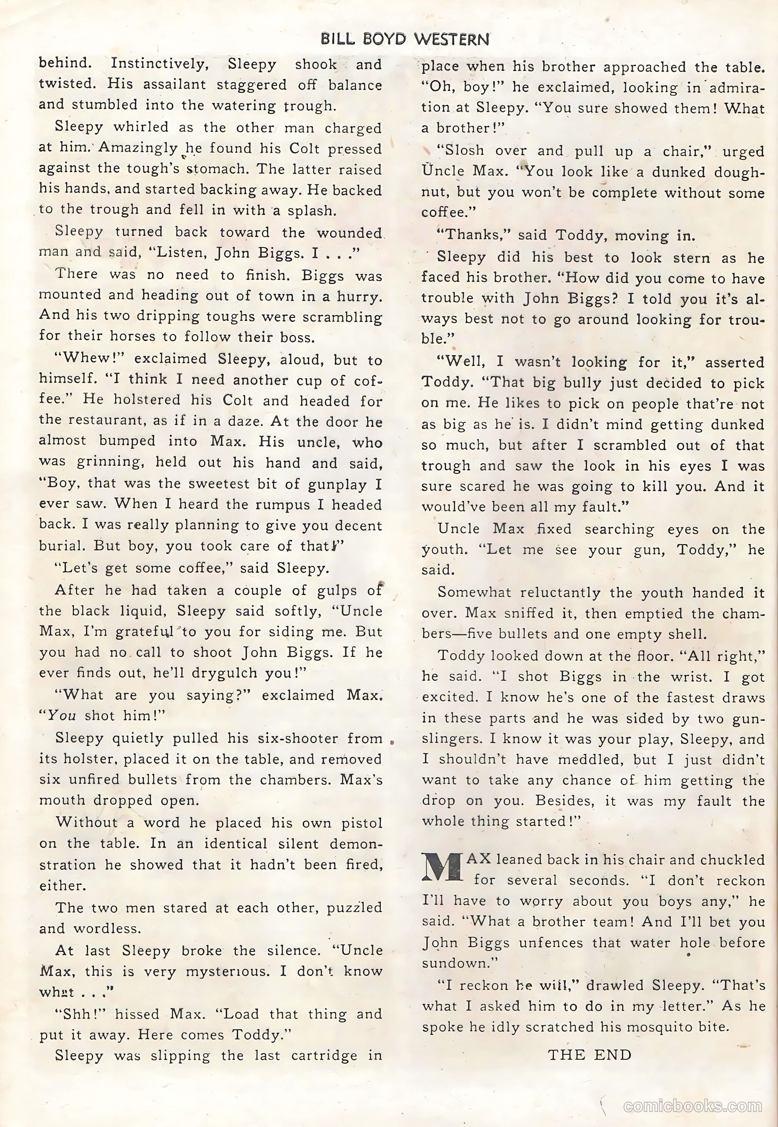 Bill Boyd Western #14 (1951) — page 28 of 36