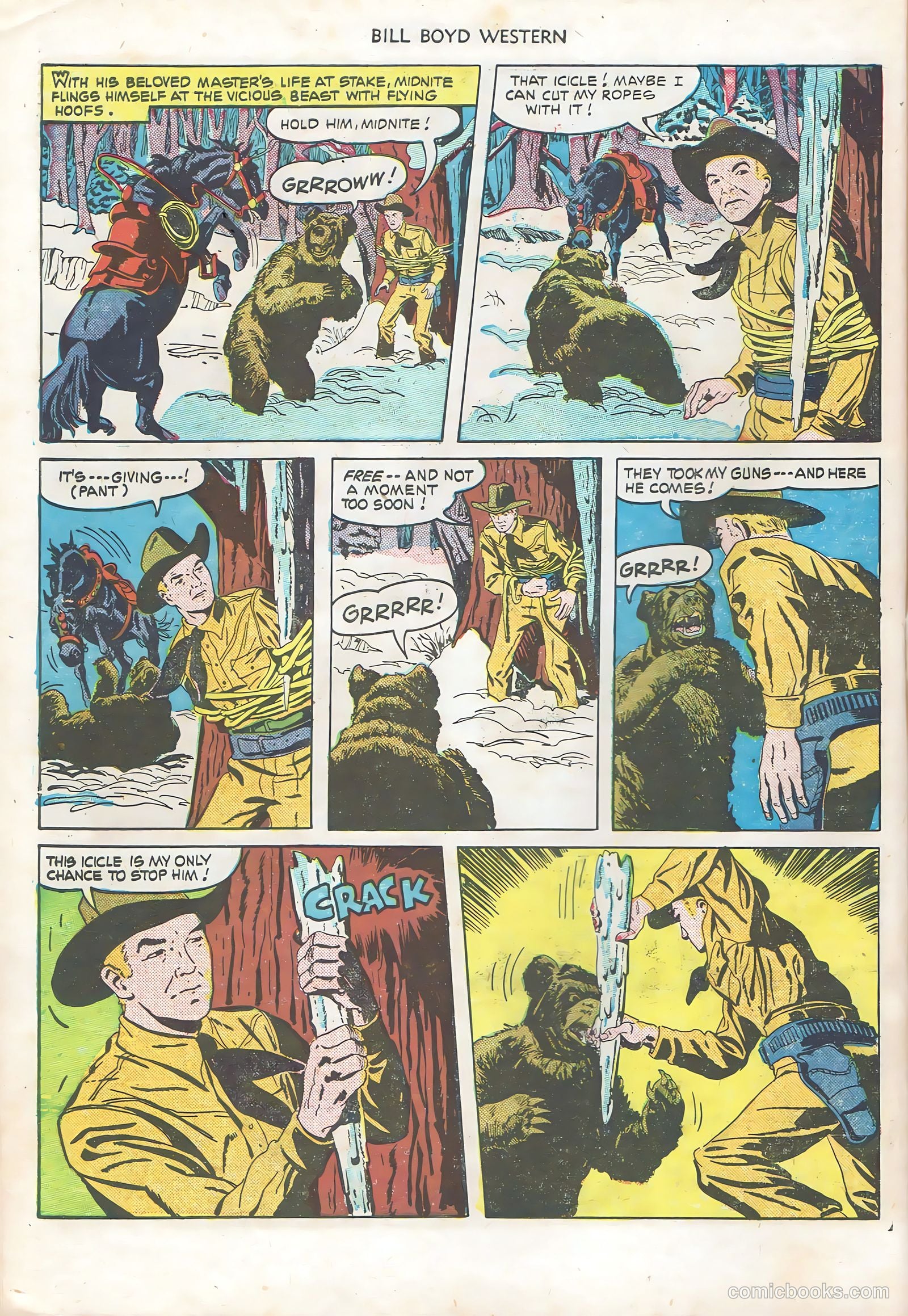 Bill Boyd Western #14 (1951) — page 30 of 36