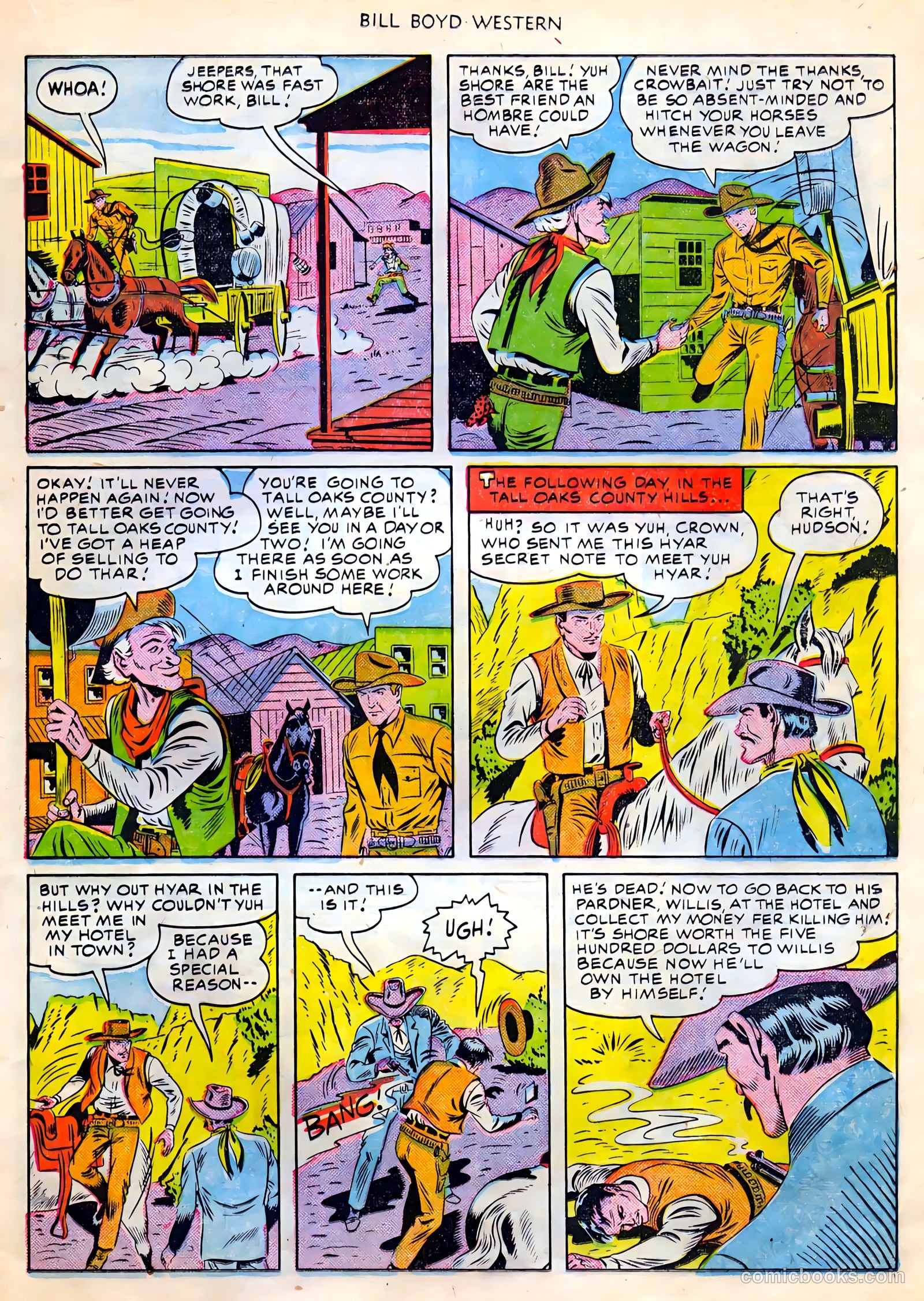 Bill Boyd Western #16 (1951) — page 16 of 34