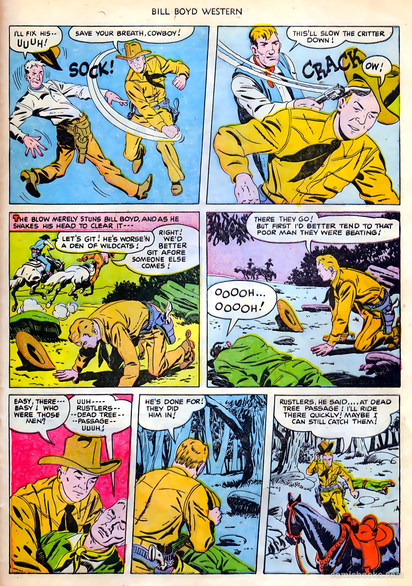 Bill Boyd Western #16 (1951) — page 28 of 34