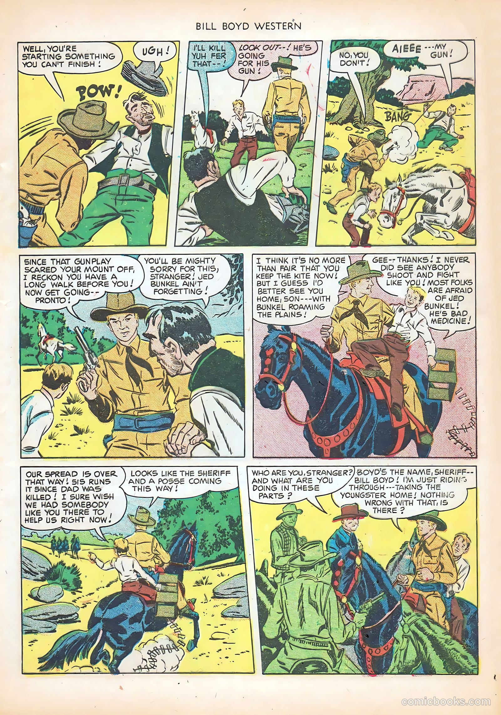 Bill Boyd Western #17 (1951) — page 5 of 36