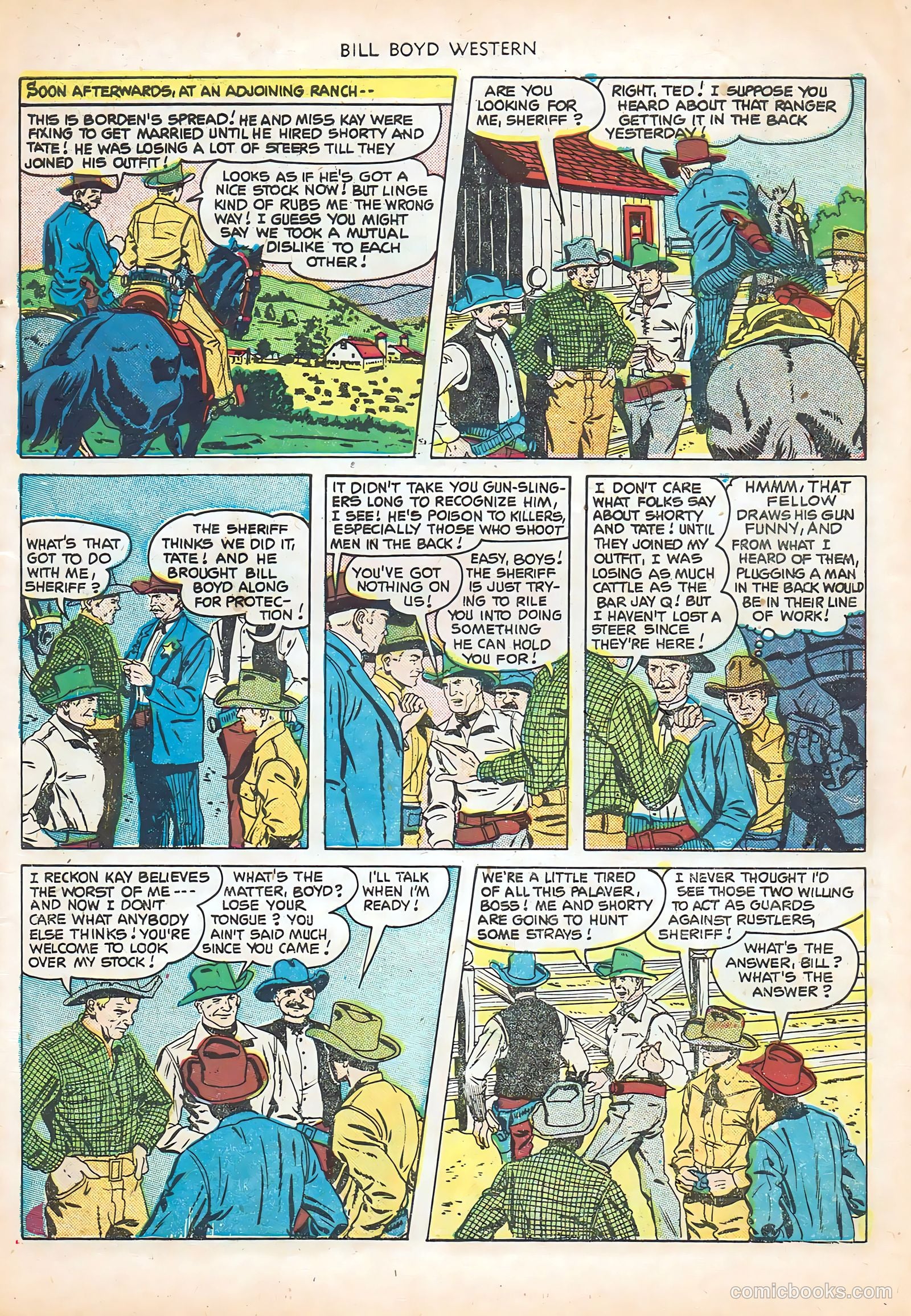 Bill Boyd Western #17 (1951) — page 7 of 36