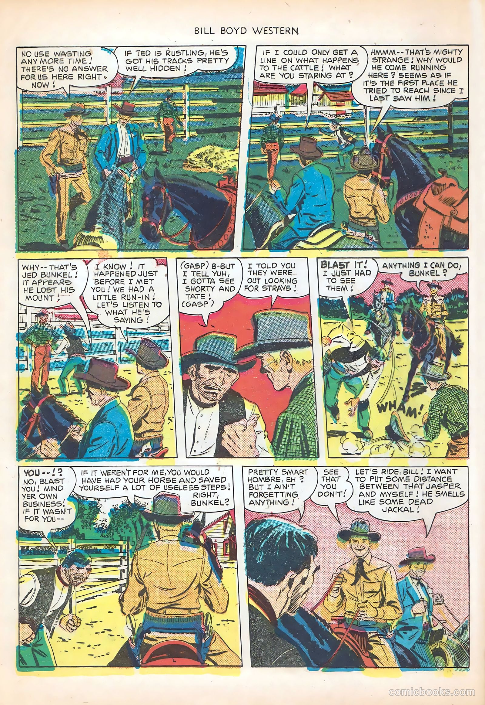 Bill Boyd Western #17 (1951) — page 8 of 36