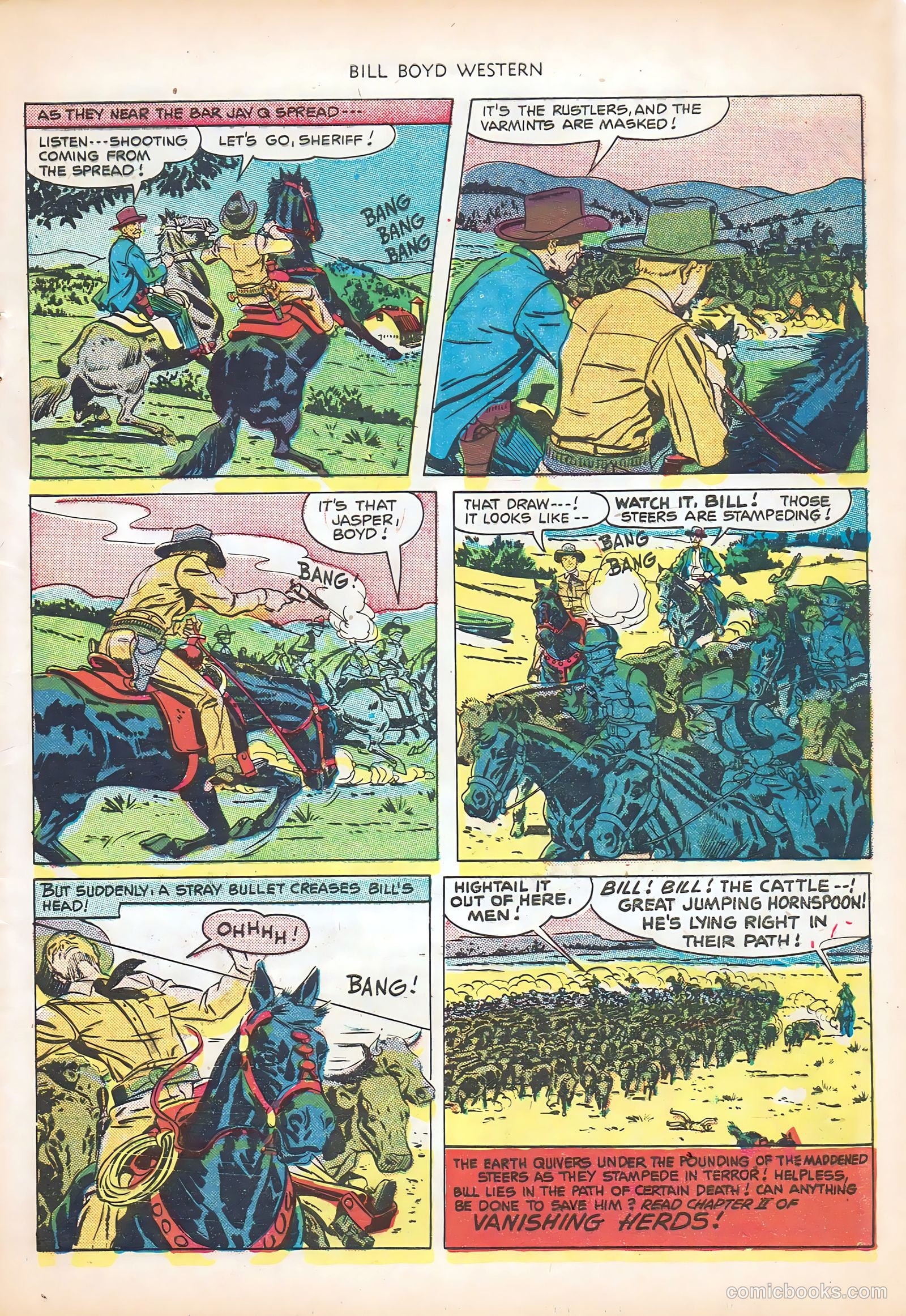 Bill Boyd Western #17 (1951) — page 9 of 36