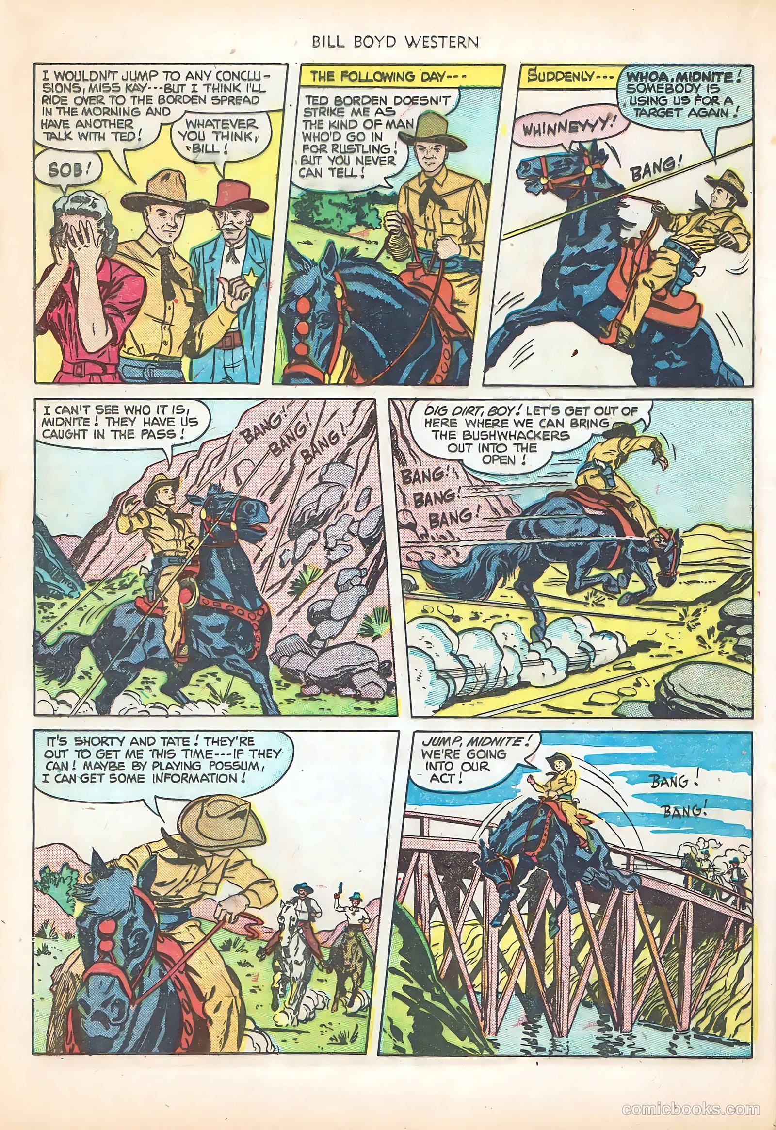 Bill Boyd Western #17 (1951) — page 20 of 36