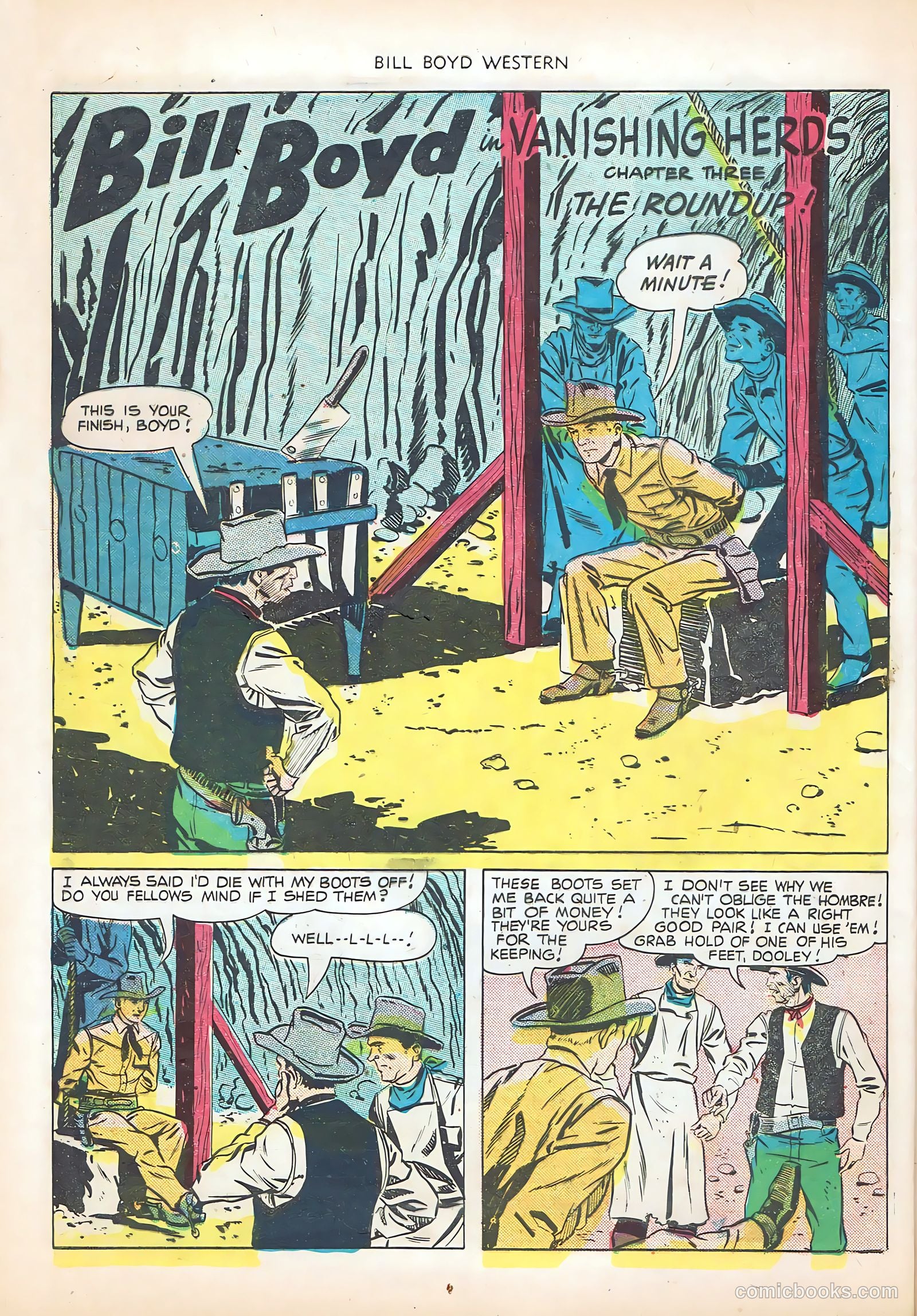 Bill Boyd Western #17 (1951) — page 28 of 36