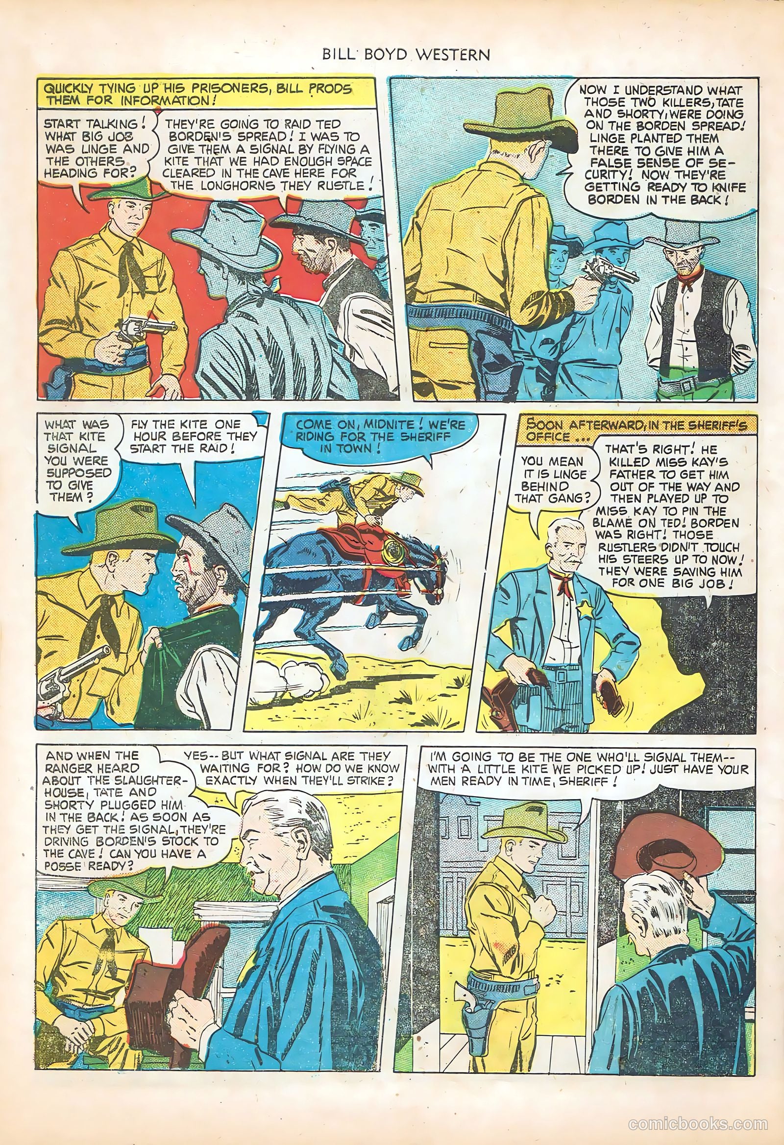Bill Boyd Western #17 (1951) — page 30 of 36
