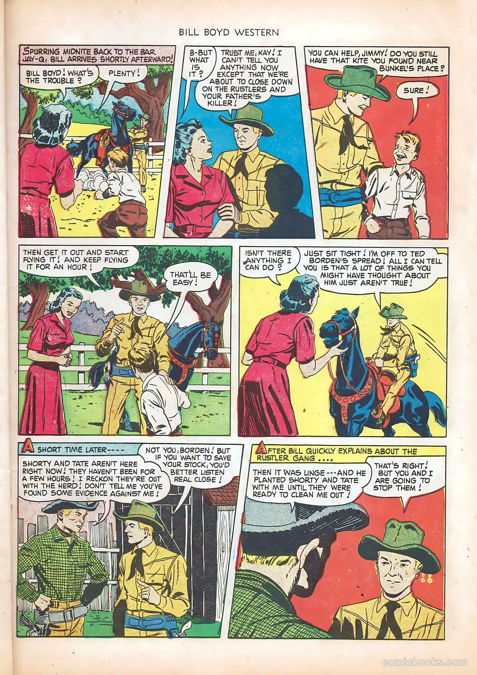 Bill Boyd Western #17 (1951) — page 31 of 36