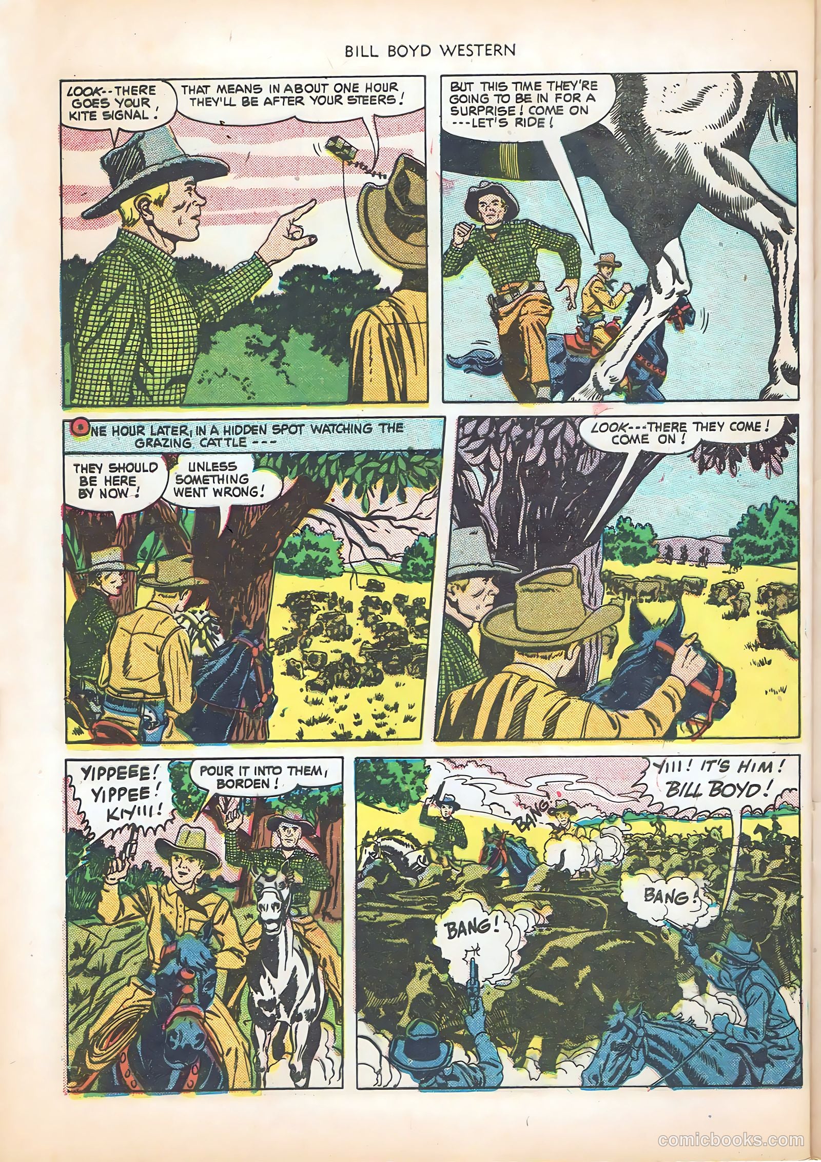 Bill Boyd Western #17 (1951) — page 32 of 36