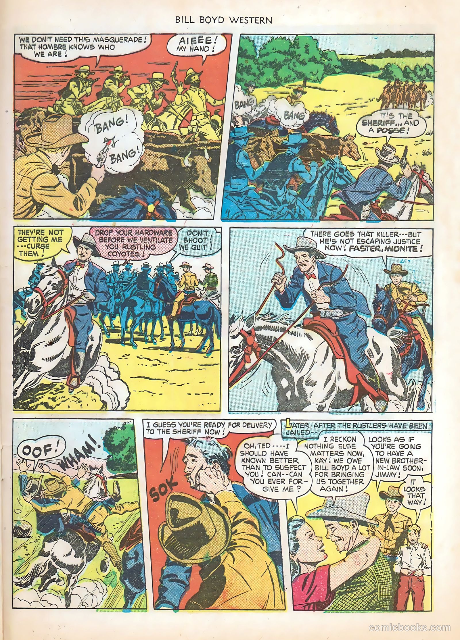 Bill Boyd Western #17 (1951) — page 33 of 36