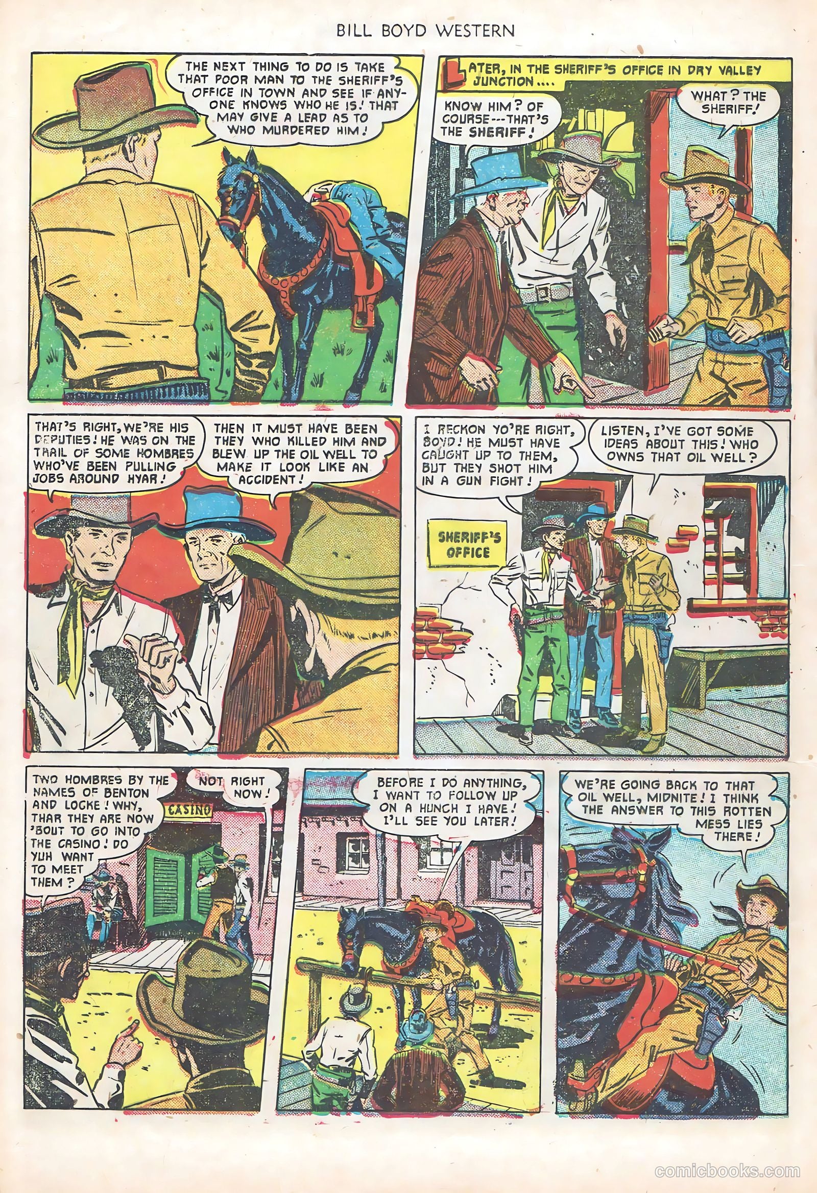 Bill Boyd Western #18 (1951) — page 20 of 36