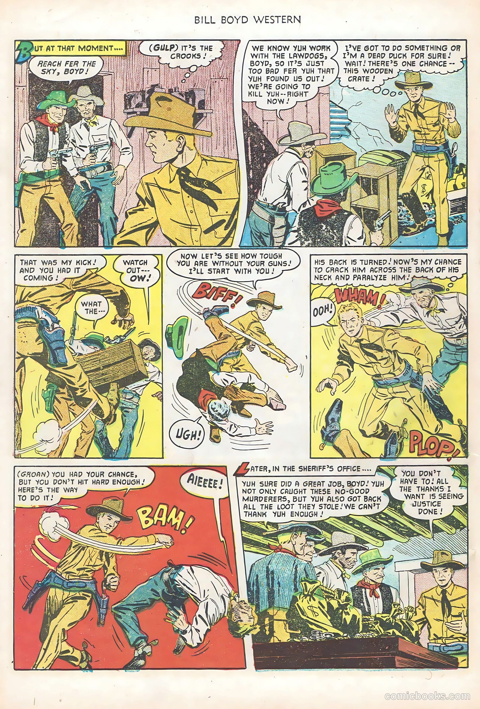 Bill Boyd Western #18 (1951) — page 22 of 36
