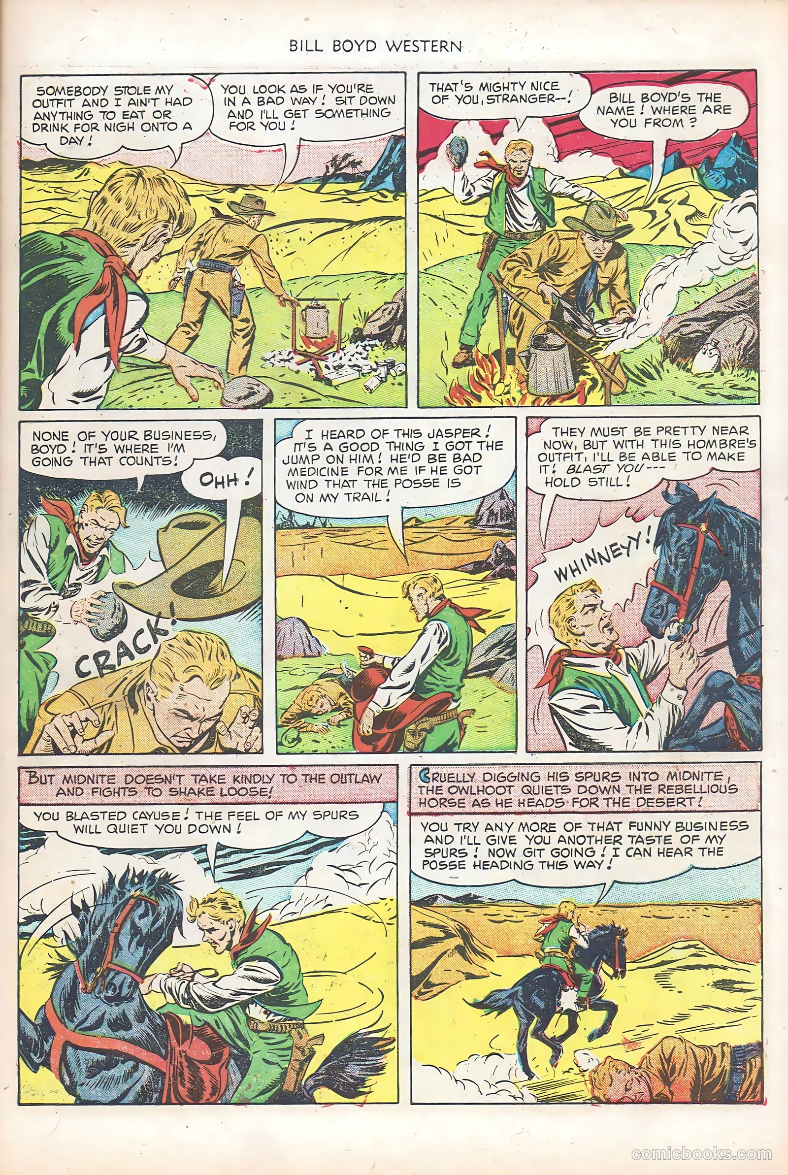 Bill Boyd Western #18 (1951) — page 27 of 36
