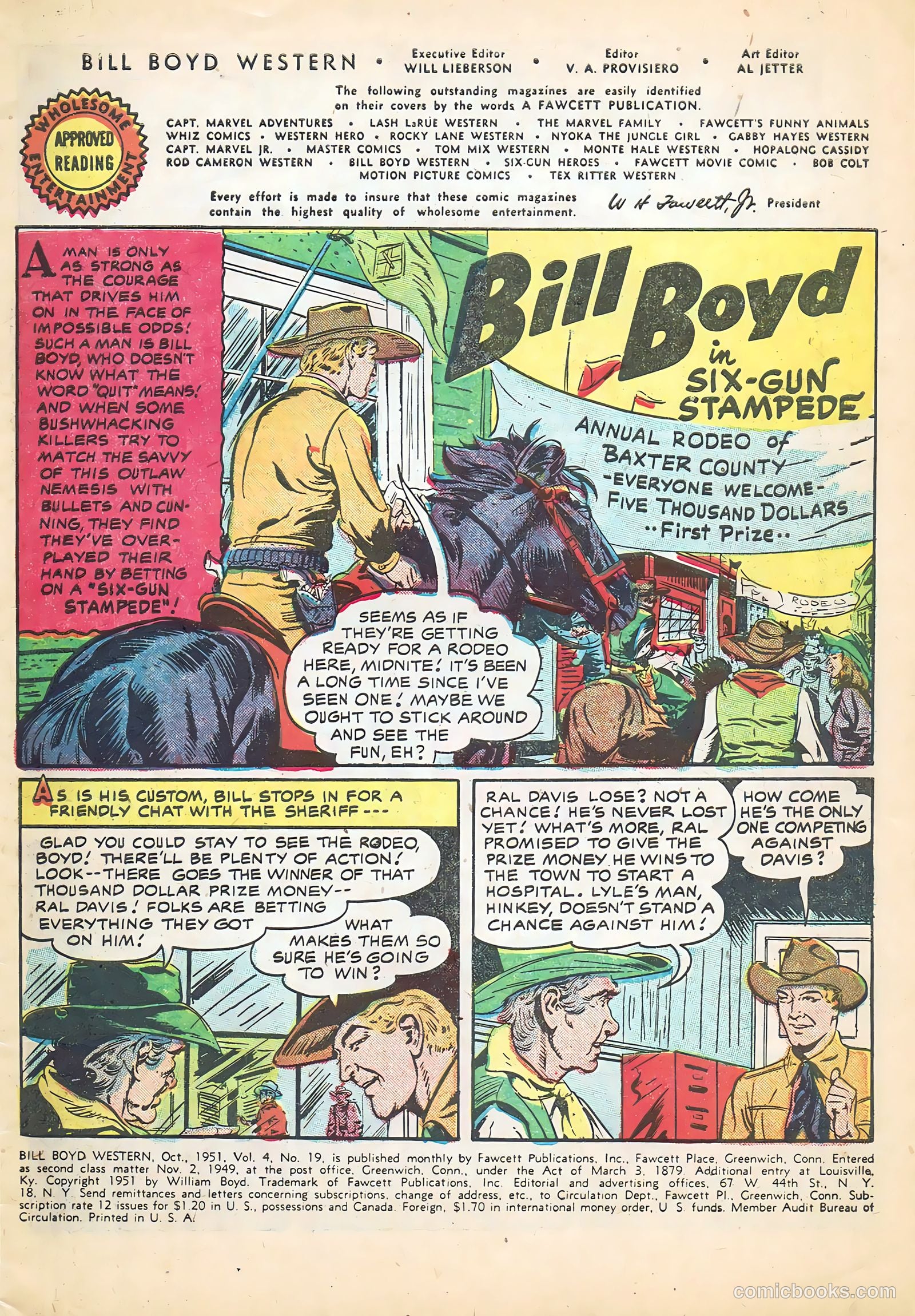 Bill Boyd Western #19 (1951) — page 3 of 36
