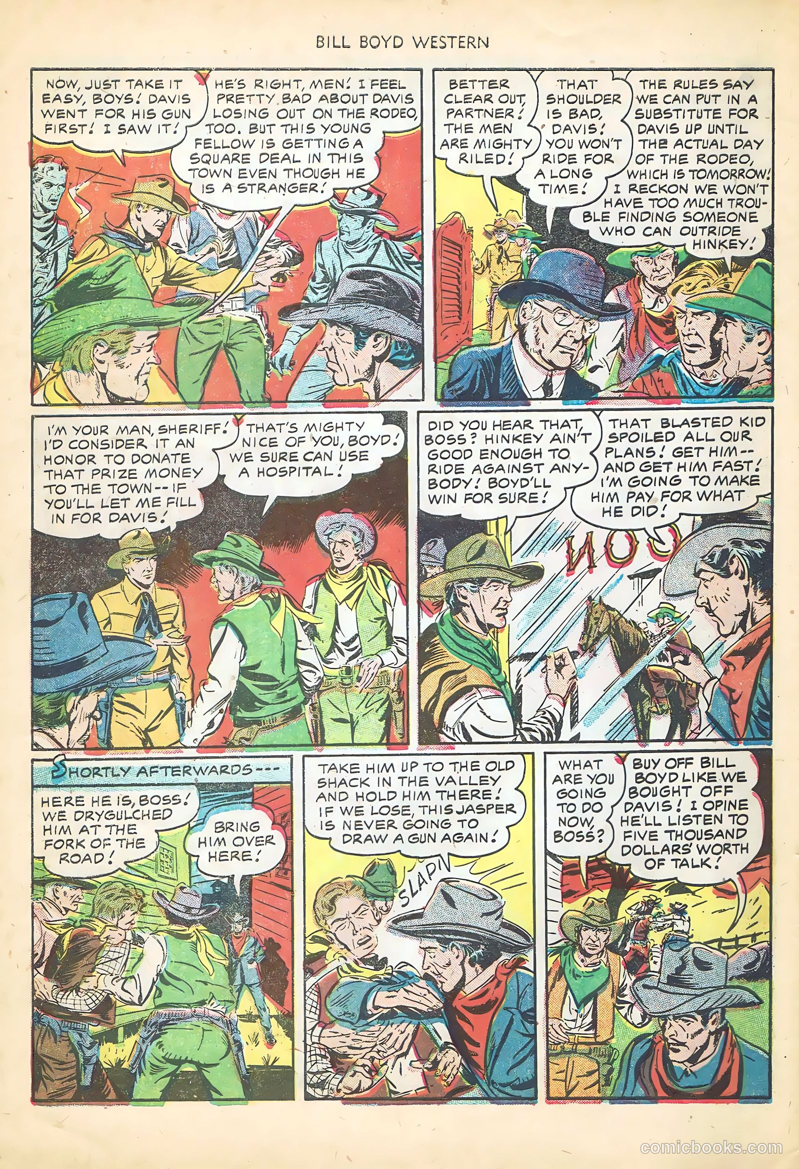 Bill Boyd Western #19 (1951) — page 6 of 36