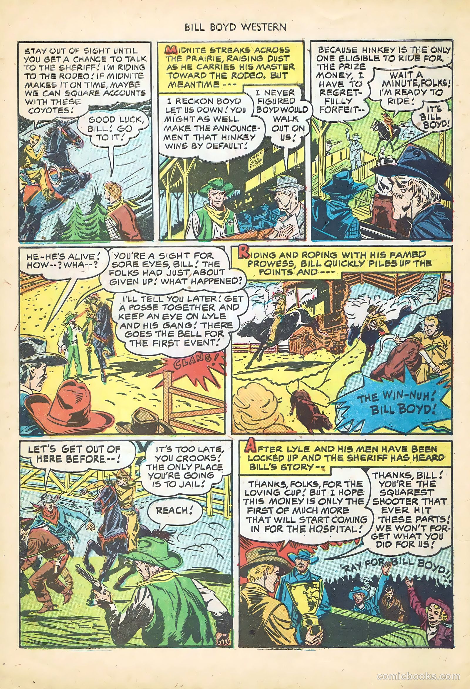 Bill Boyd Western #19 (1951) — page 10 of 36