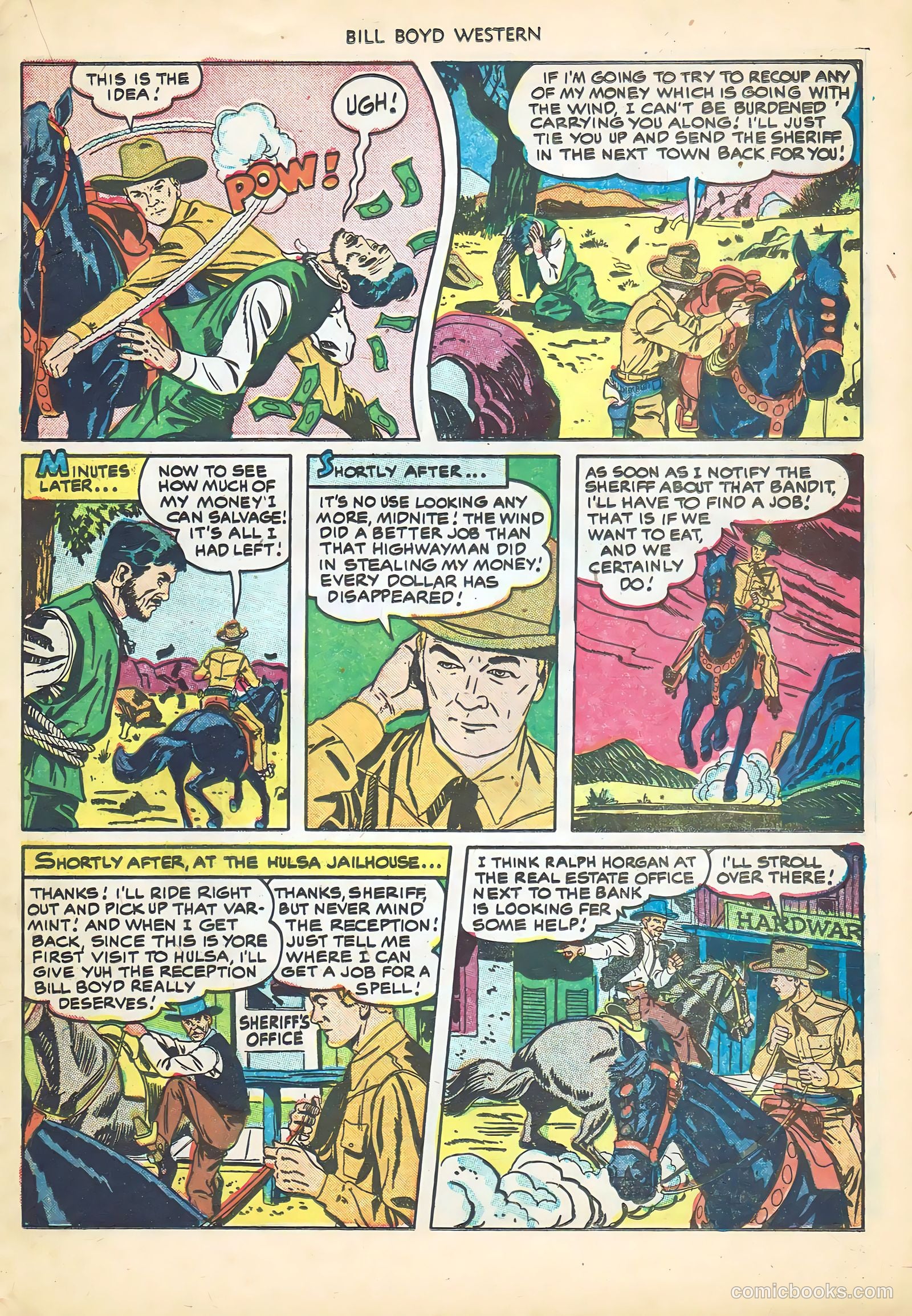 Bill Boyd Western #19 (1951) — page 19 of 36