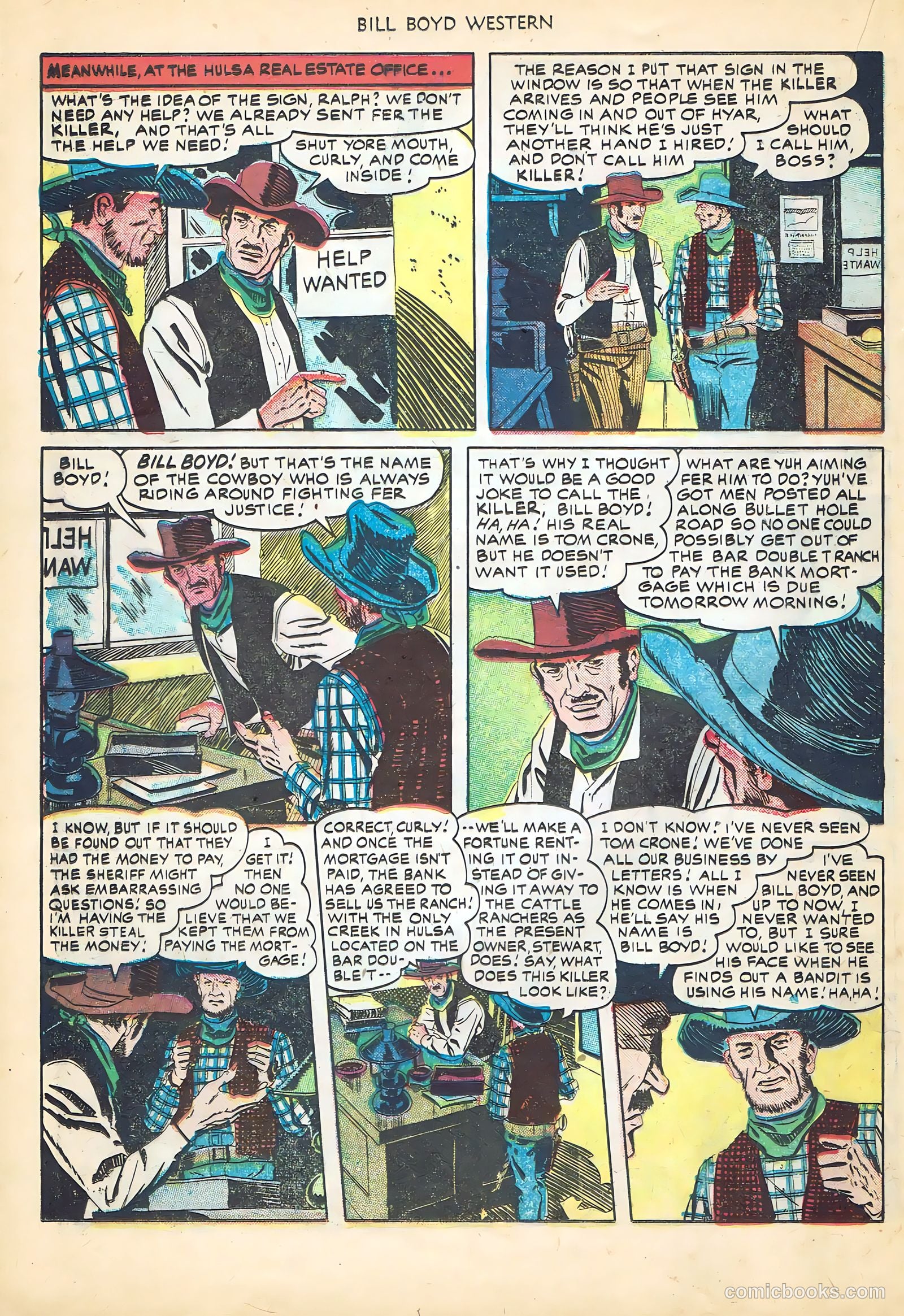 Bill Boyd Western #19 (1951) — page 20 of 36