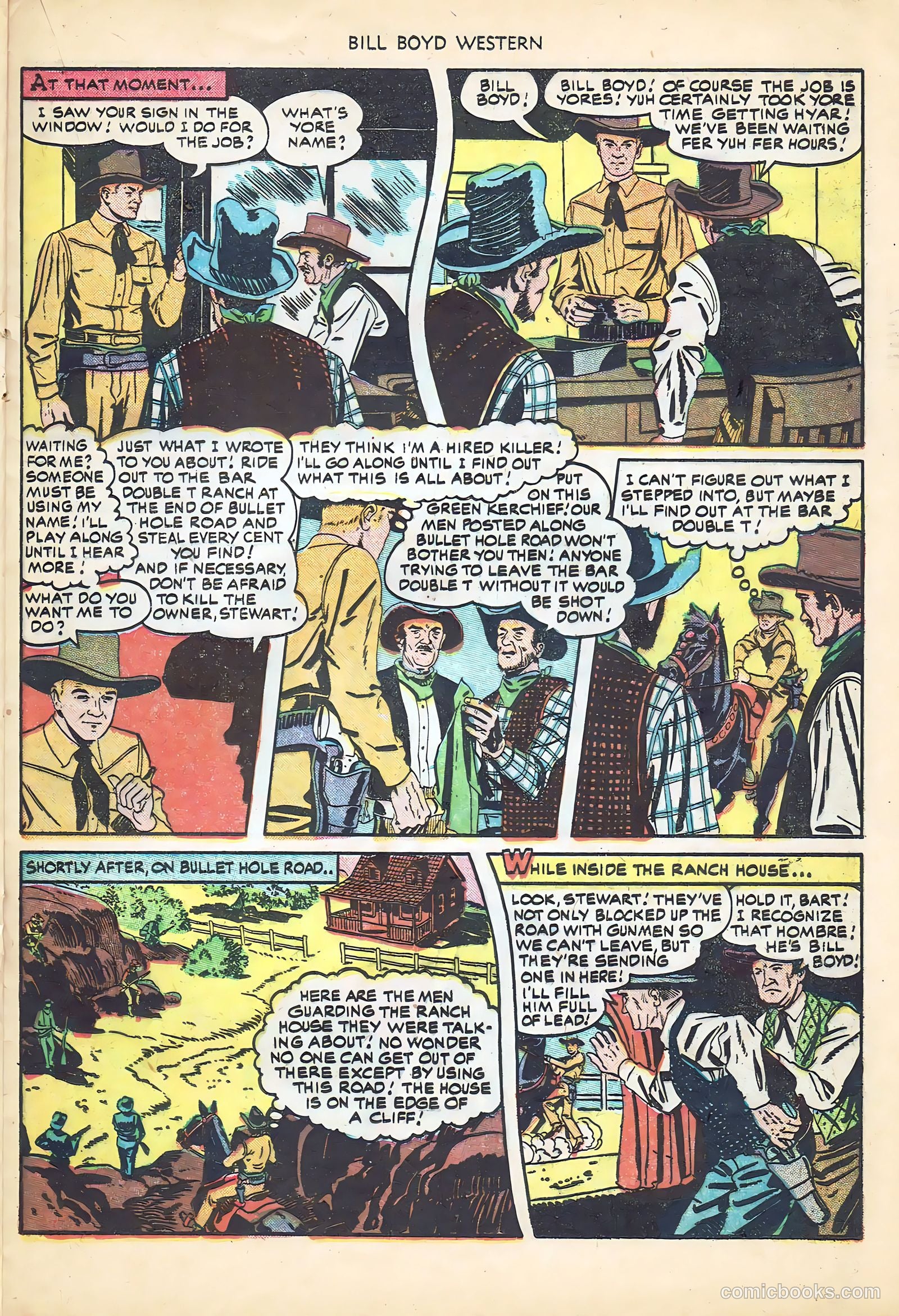 Bill Boyd Western #19 (1951) — page 21 of 36