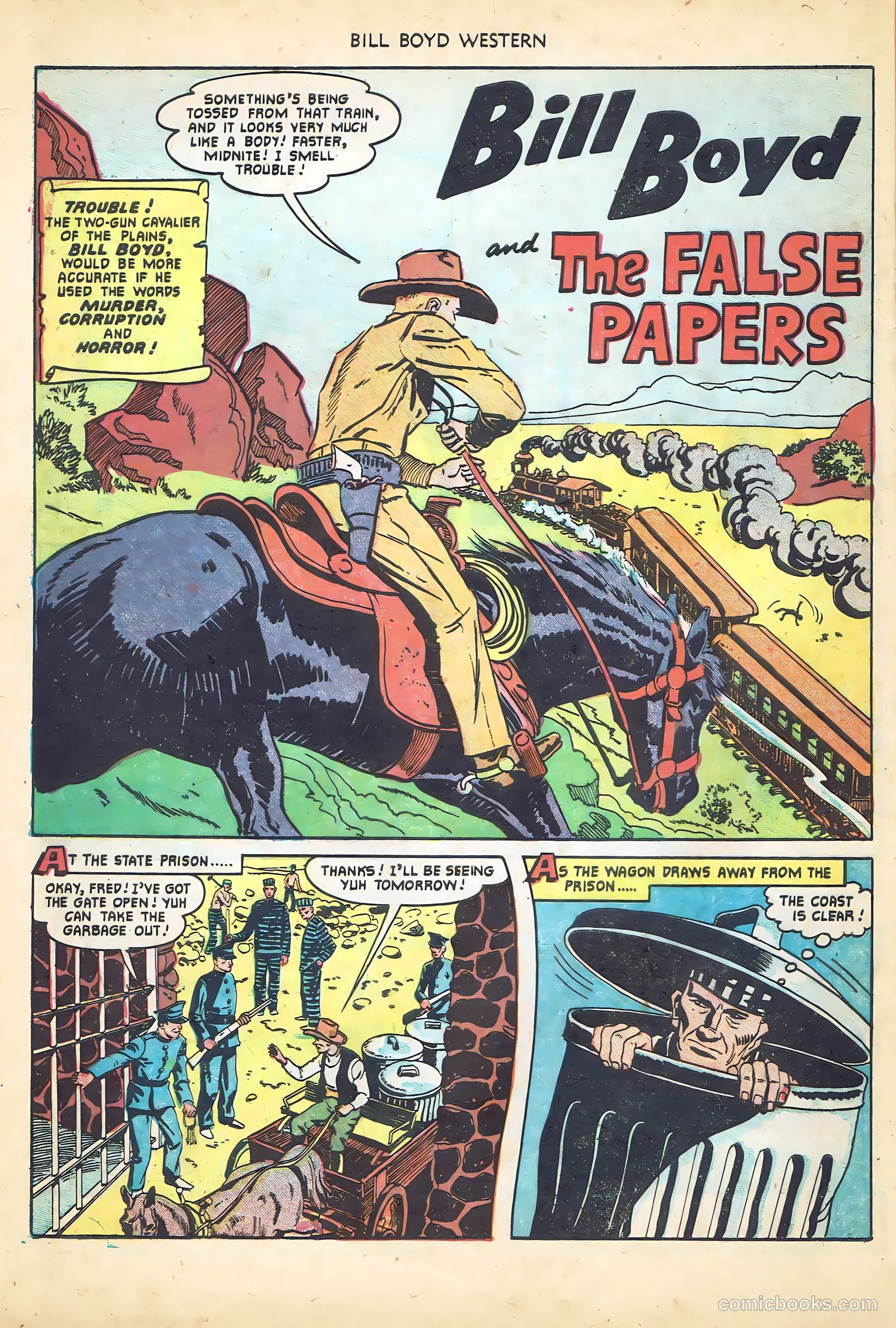 Bill Boyd Western #19 (1951) — page 28 of 36