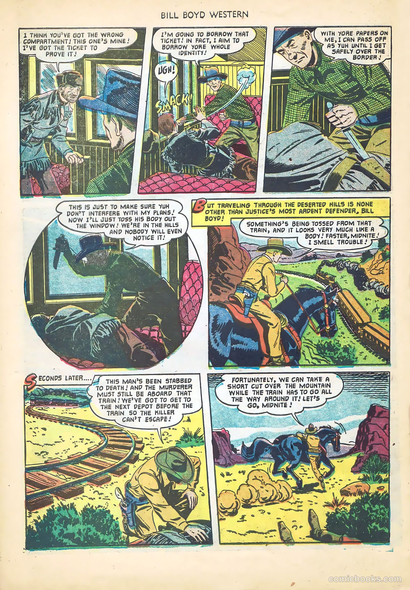 Bill Boyd Western #19 (1951) — page 30 of 36