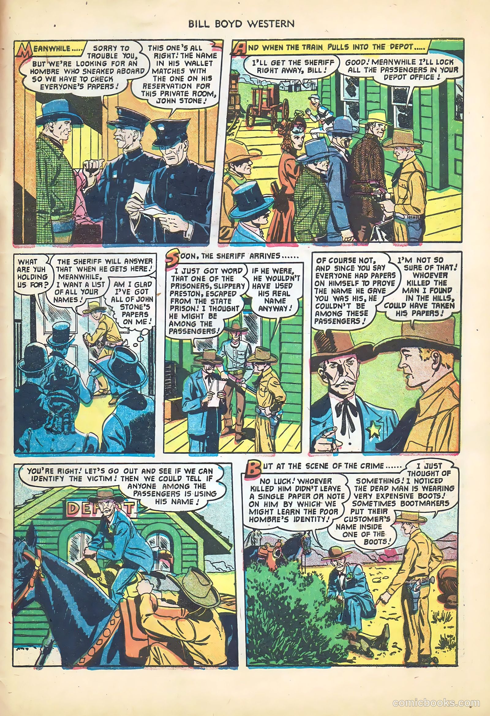 Bill Boyd Western #19 (1951) — page 31 of 36