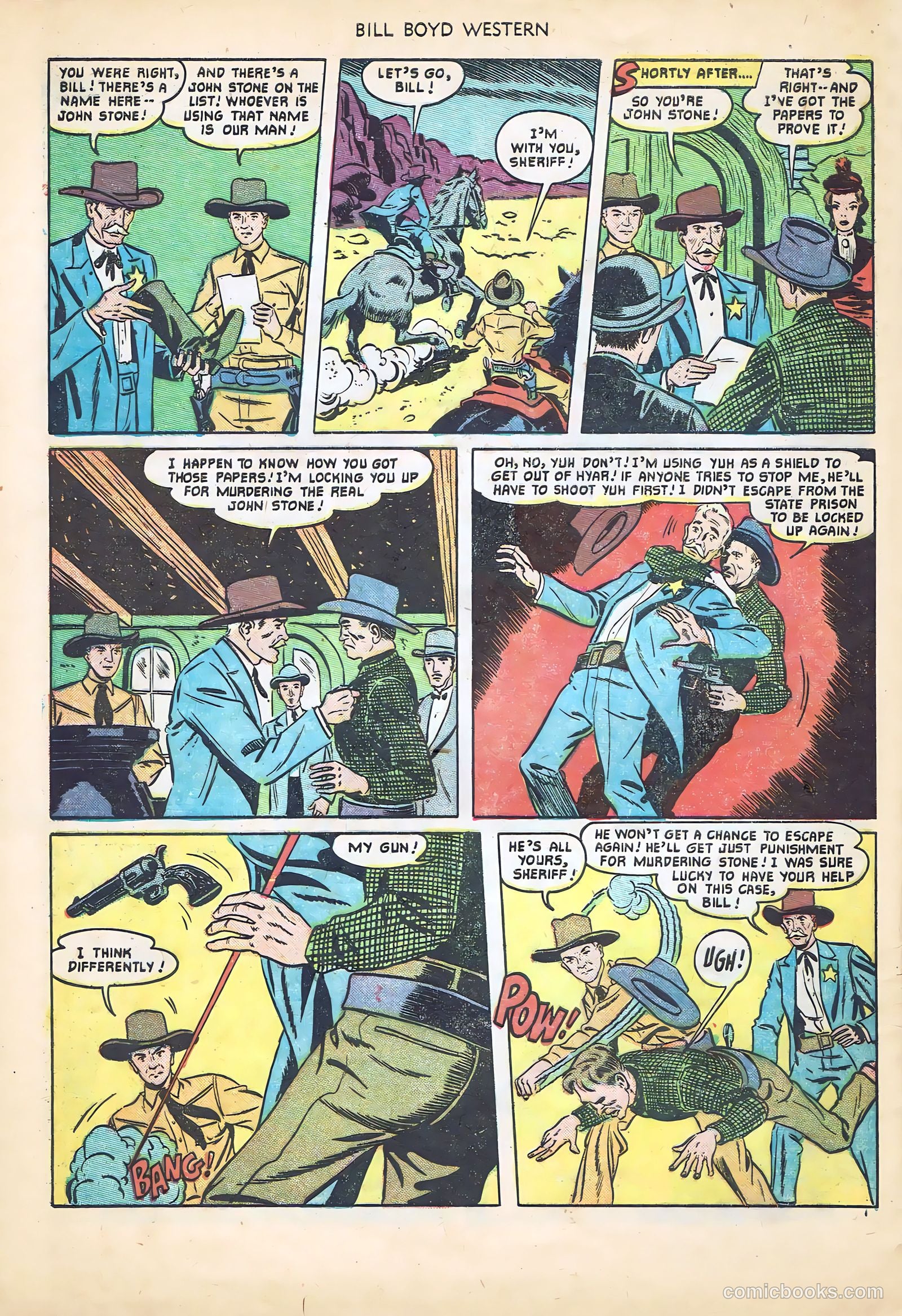 Bill Boyd Western #19 (1951) — page 32 of 36