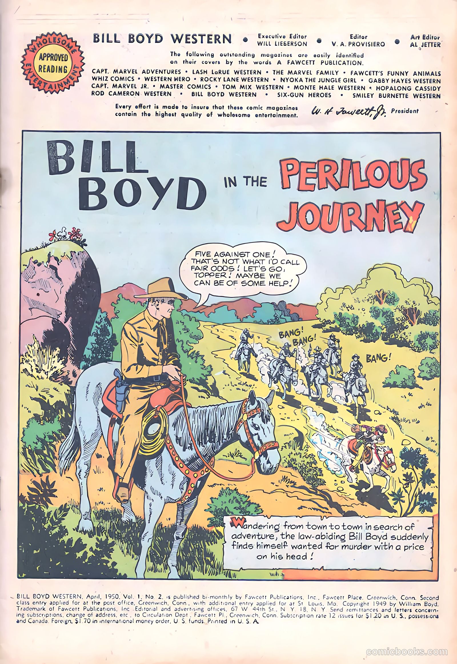 Bill Boyd Western #2 (1950) — page 3 of 36