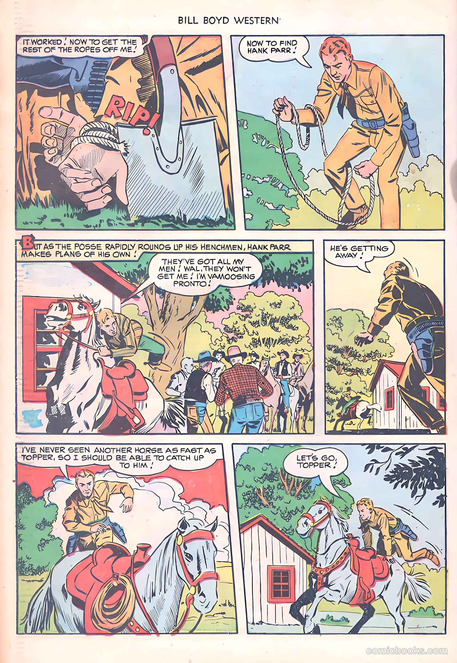 Bill Boyd Western #2 (1950) — page 22 of 36