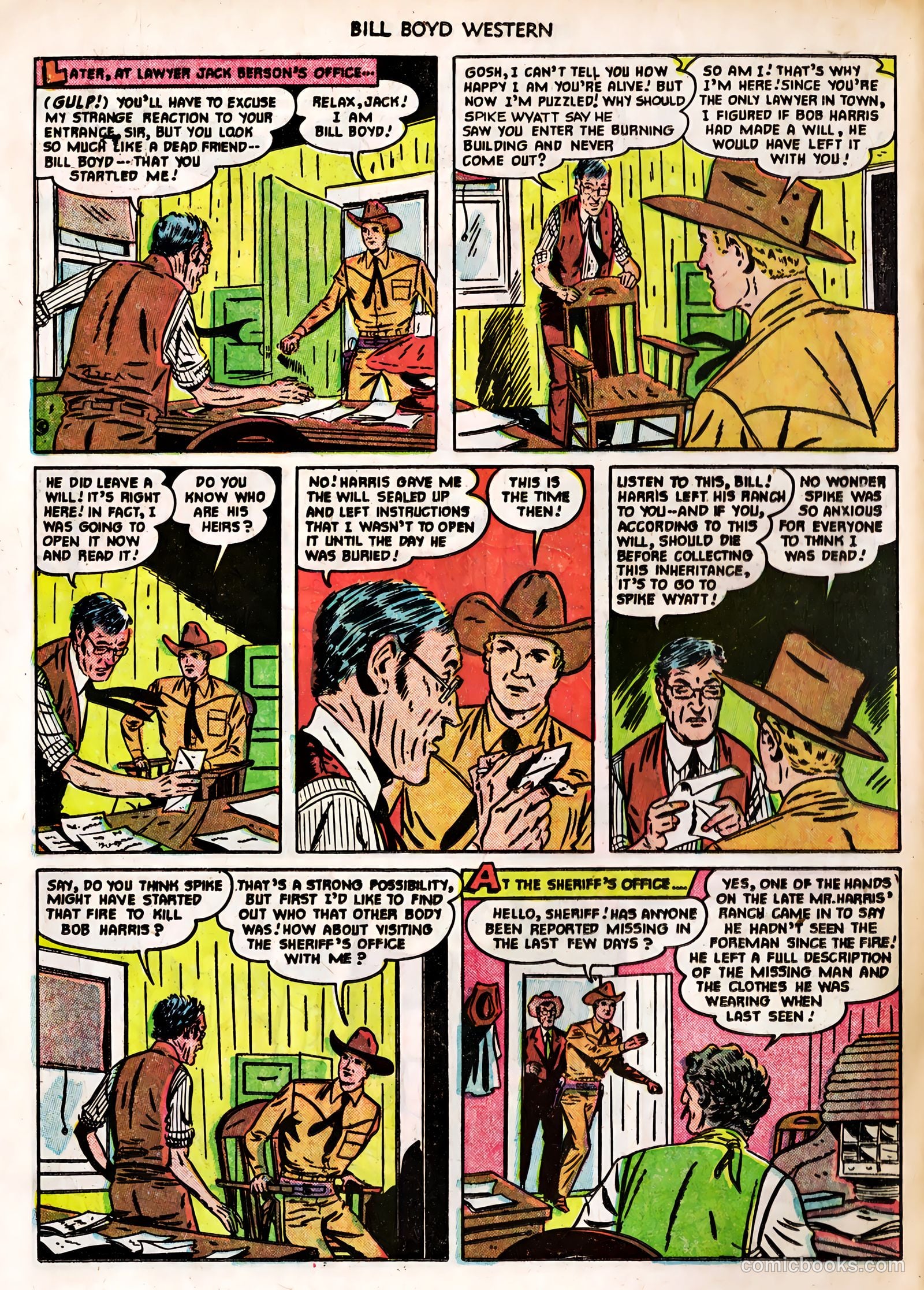 Bill Boyd Western #20 (1952) — page 18 of 36