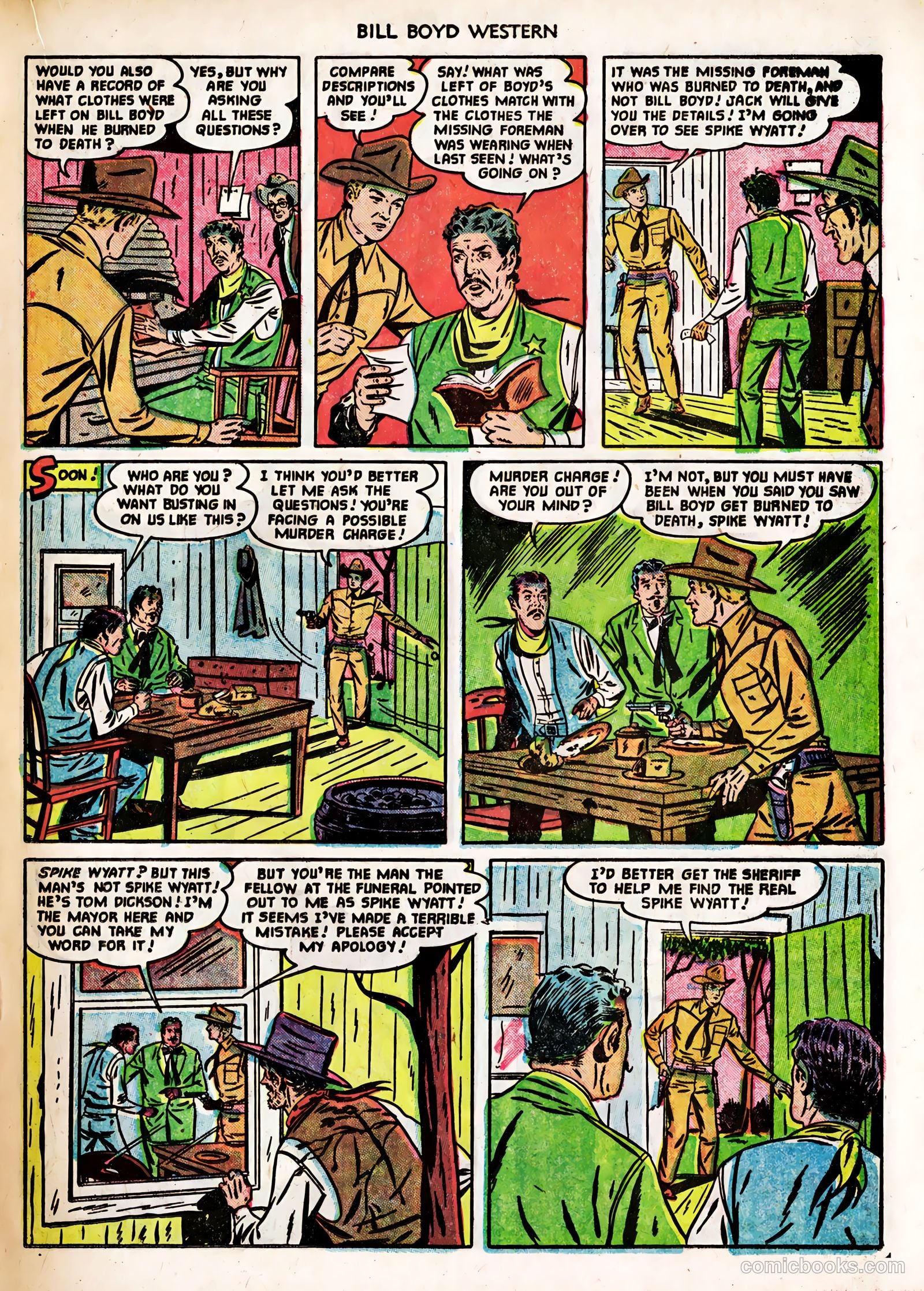 Bill Boyd Western #20 (1952) — page 19 of 36