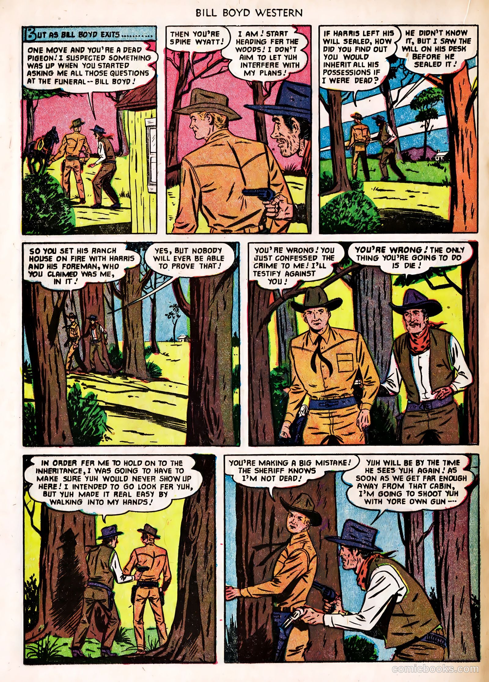Bill Boyd Western #20 (1952) — page 20 of 36