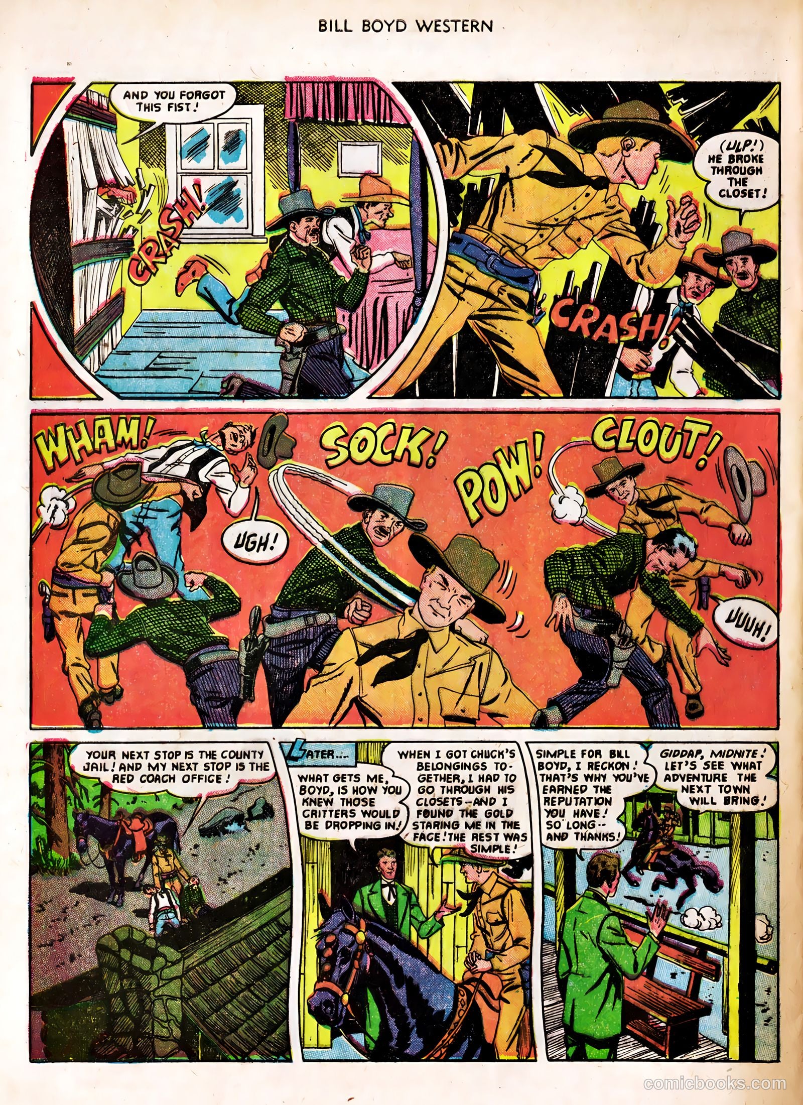 Bill Boyd Western #20 (1952) — page 32 of 36
