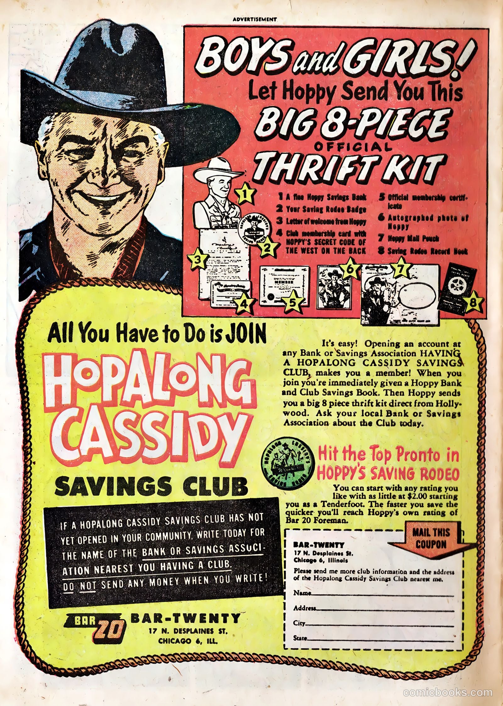 Bill Boyd Western #20 (1952) — page 34 of 36