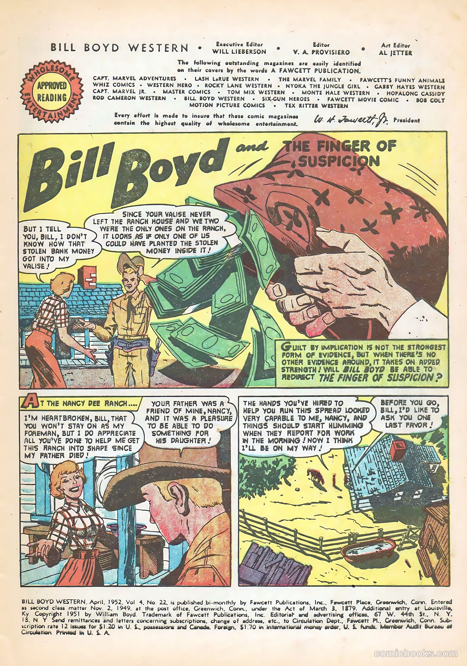 Bill Boyd Western #22 (1952) — page 3 of 36
