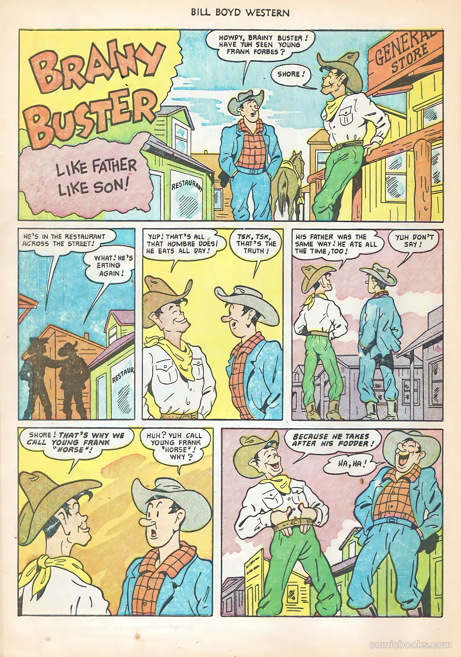 Bill Boyd Western #22 (1952) — page 10 of 36