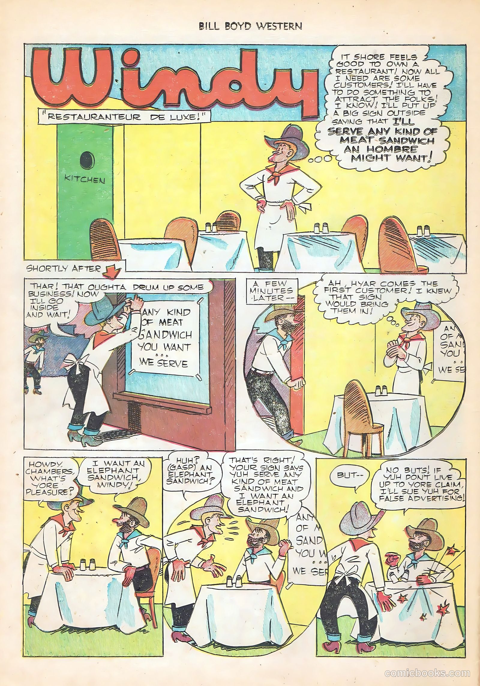 Bill Boyd Western #22 (1952) — page 12 of 36