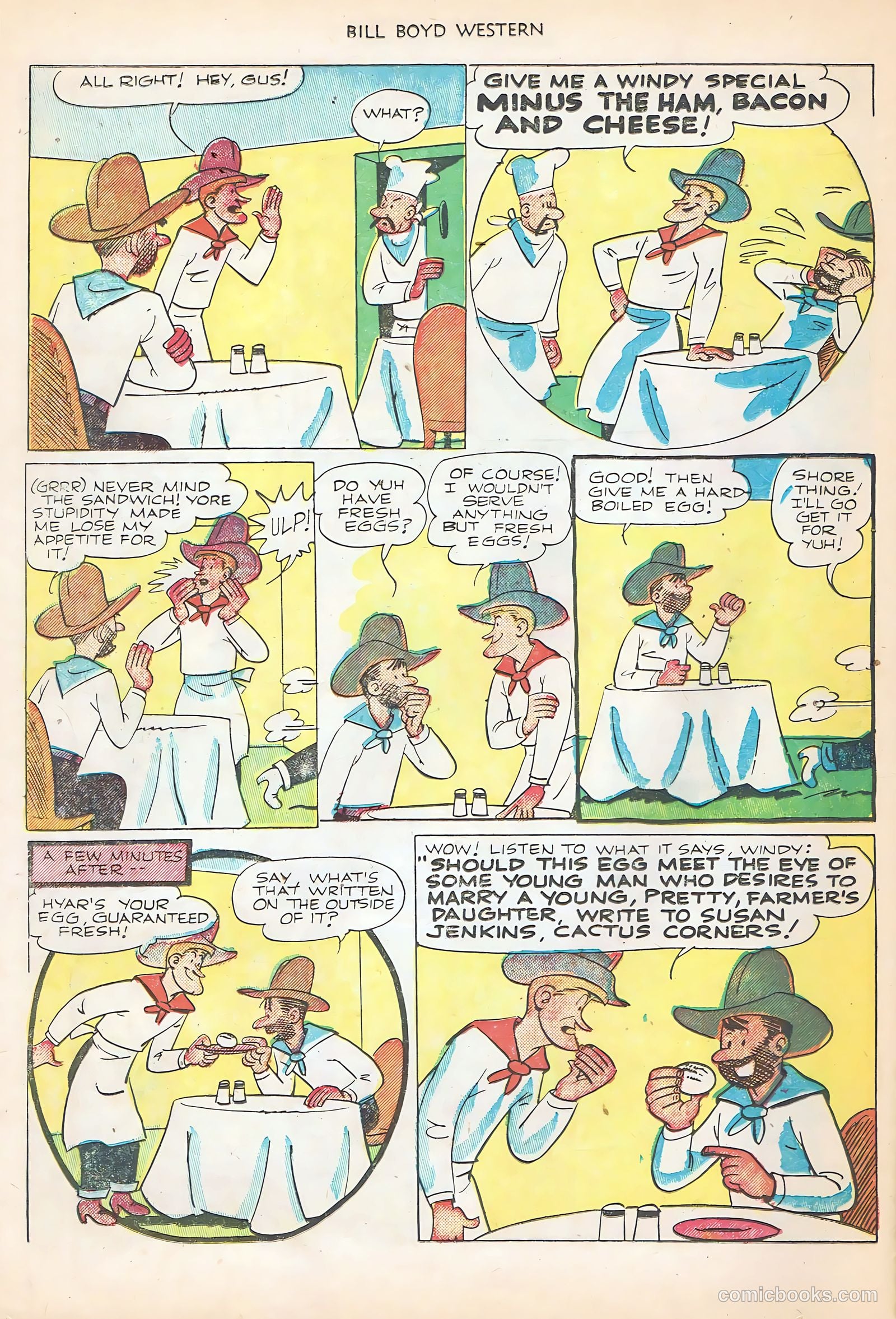 Bill Boyd Western #22 (1952) — page 14 of 36