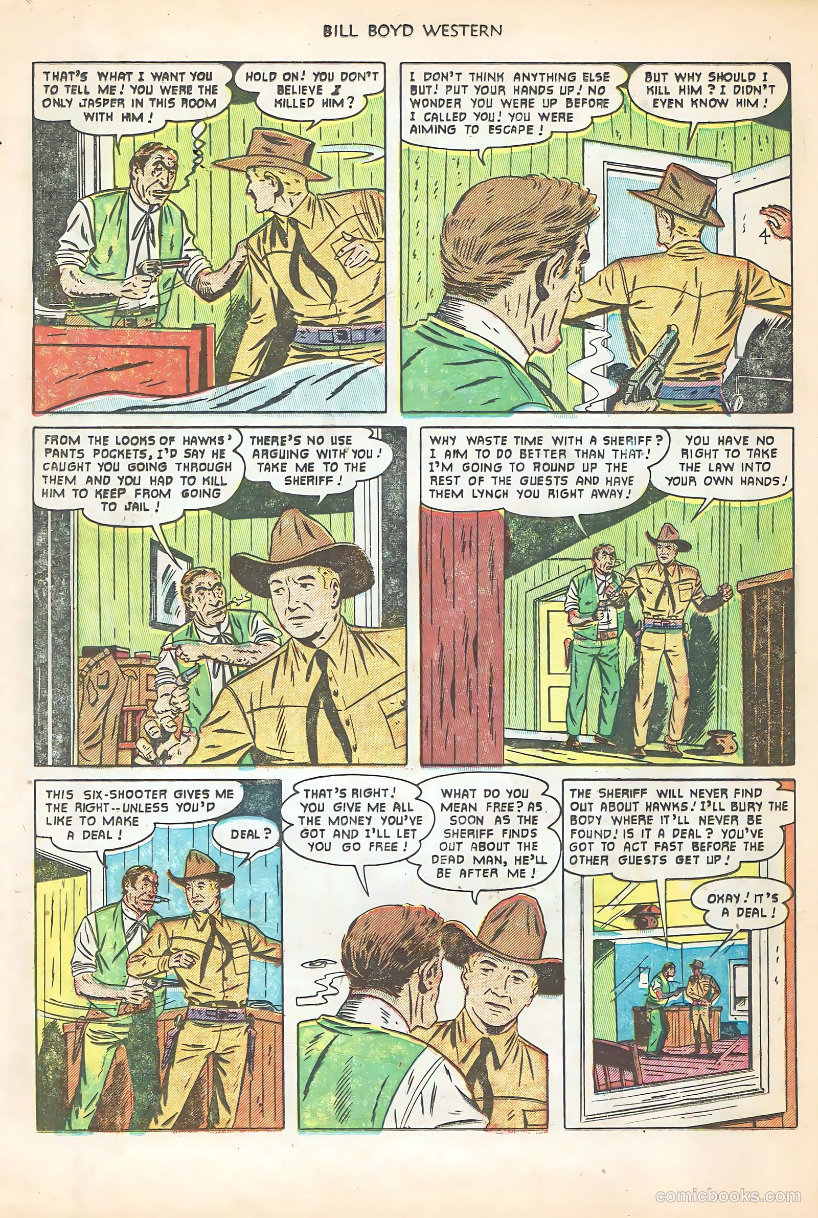 Bill Boyd Western #22 (1952) — page 18 of 36
