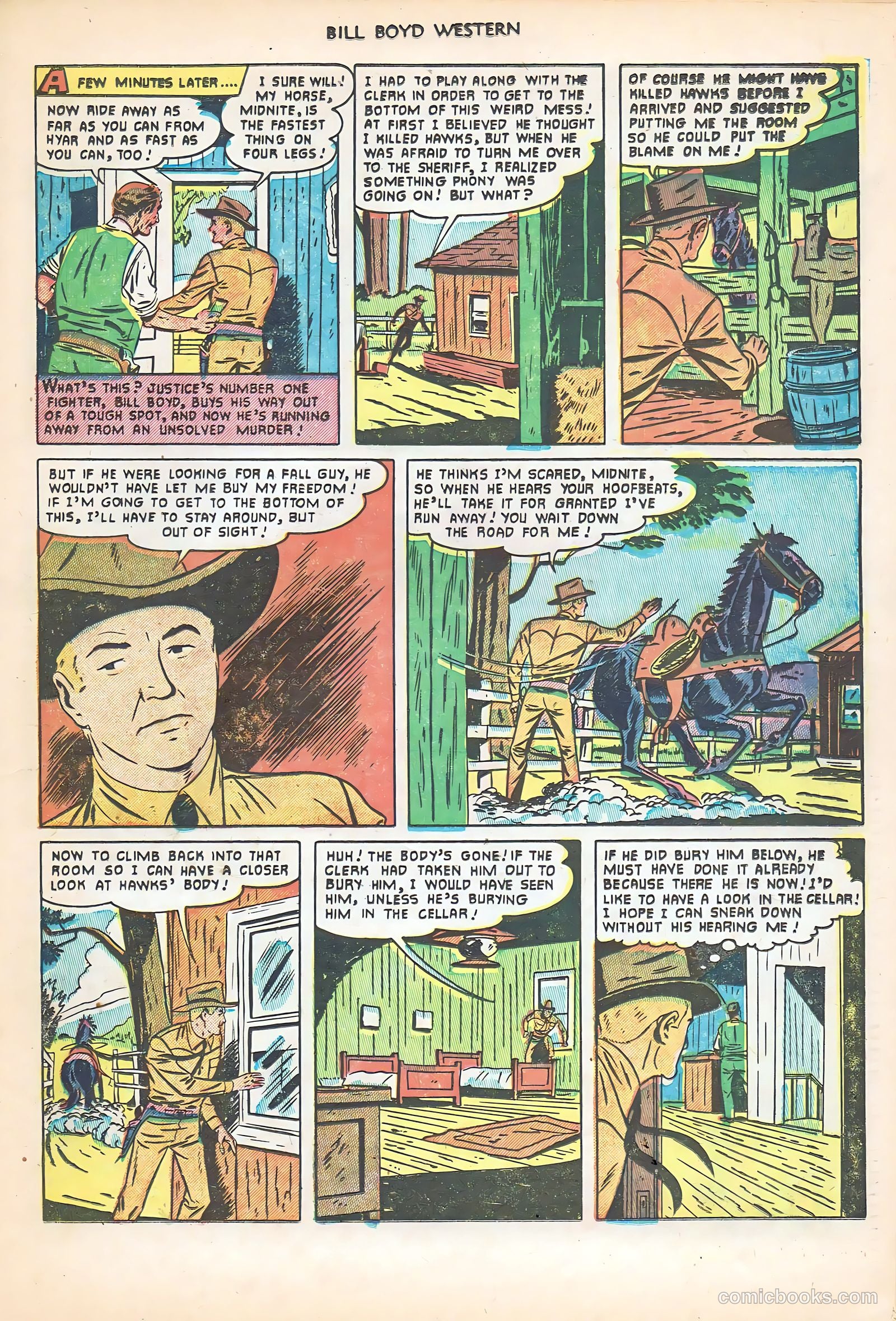 Bill Boyd Western #22 (1952) — page 19 of 36