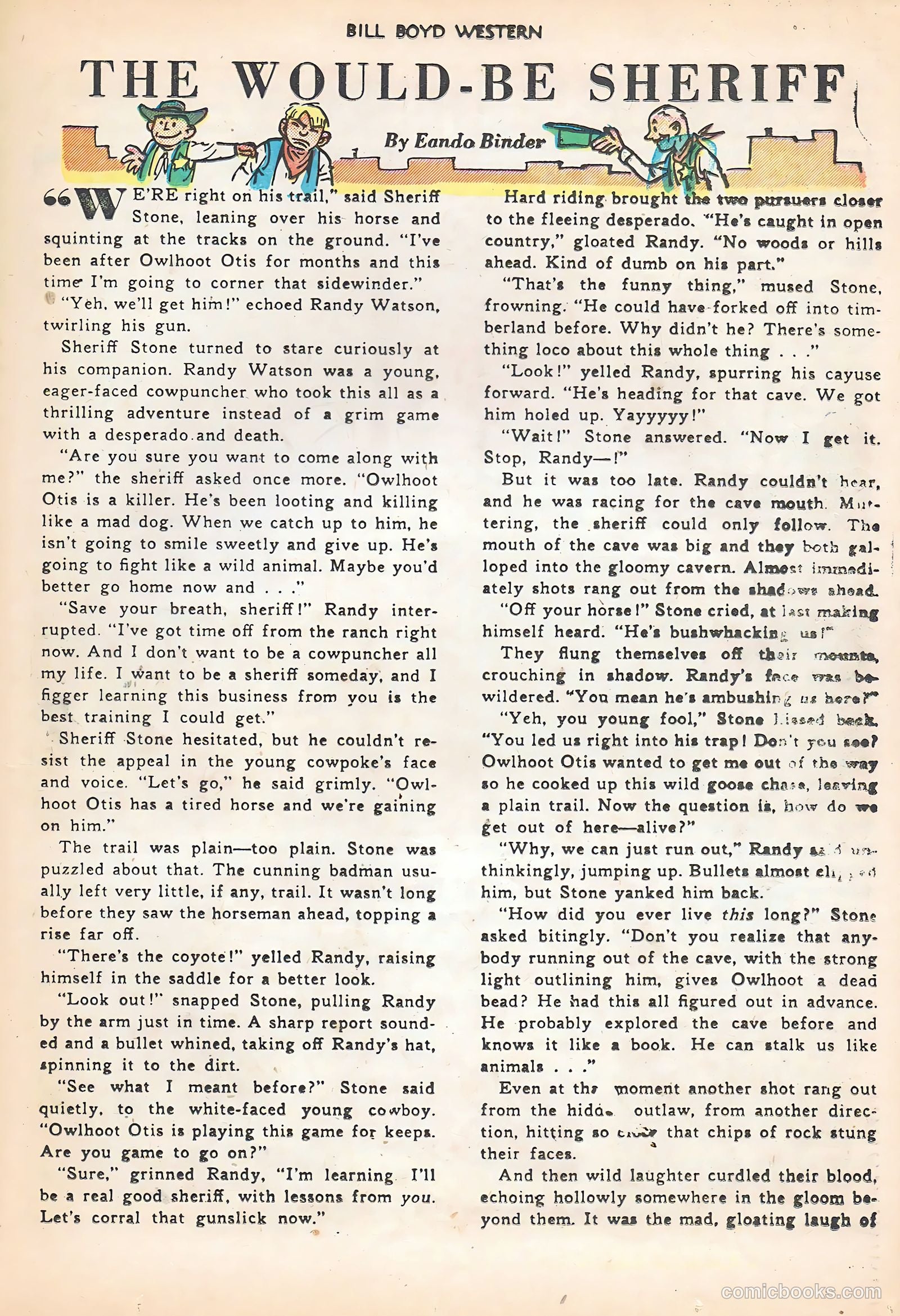 Bill Boyd Western #22 (1952) — page 23 of 36