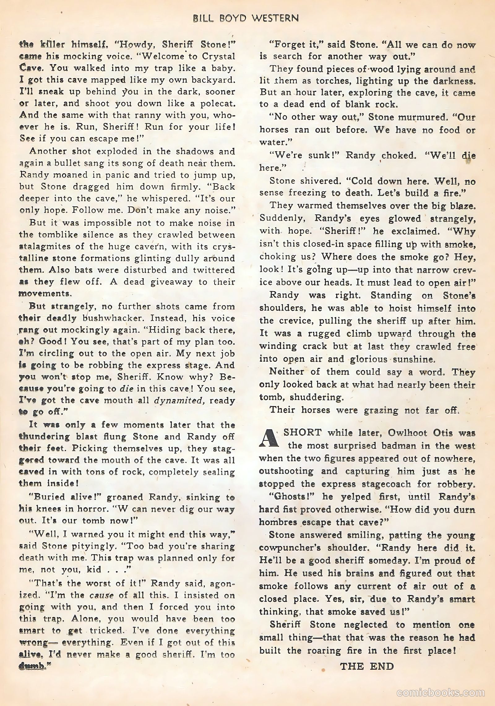 Bill Boyd Western #22 (1952) — page 24 of 36