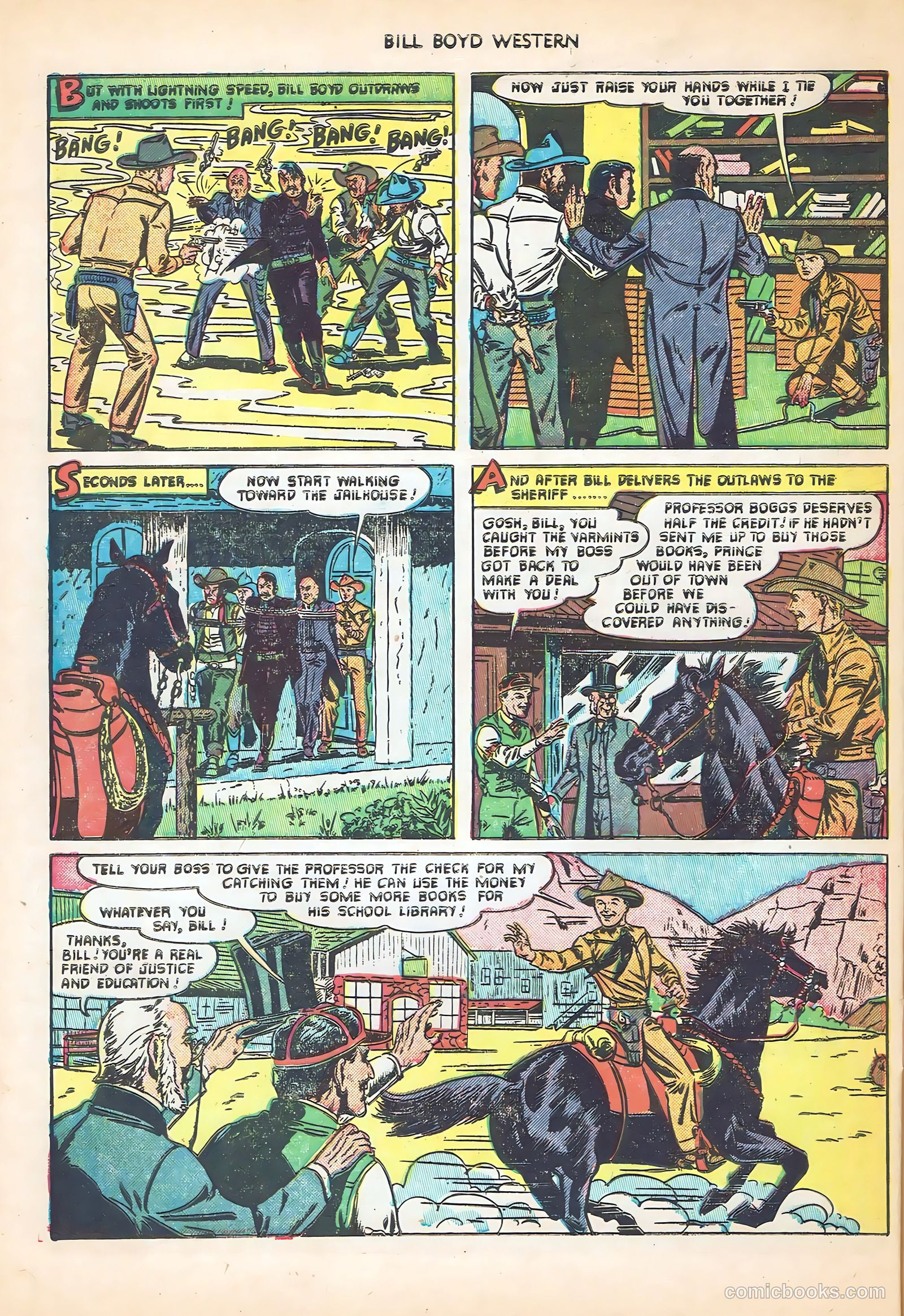 Bill Boyd Western #22 (1952) — page 32 of 36