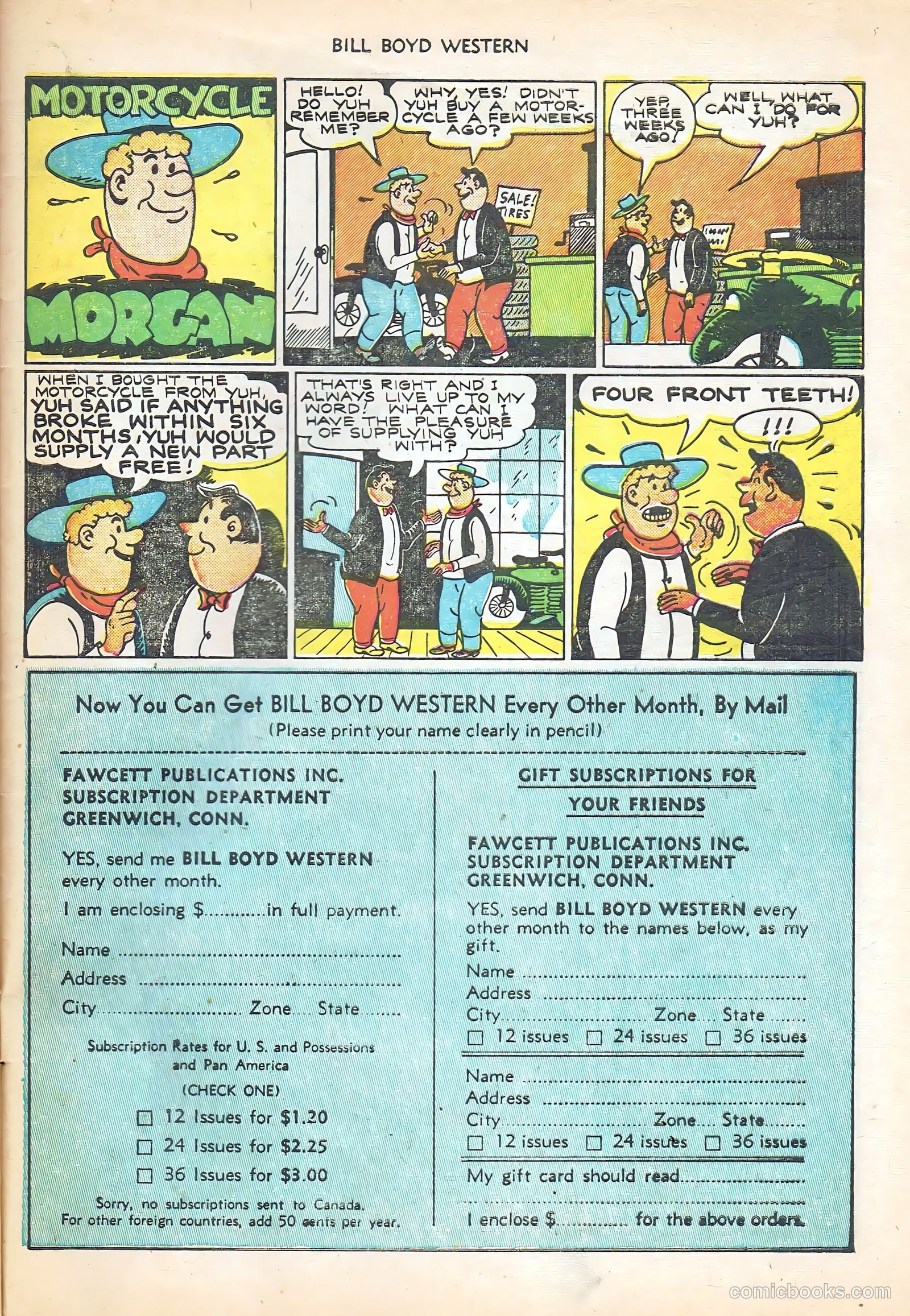 Bill Boyd Western #22 (1952) — page 33 of 36