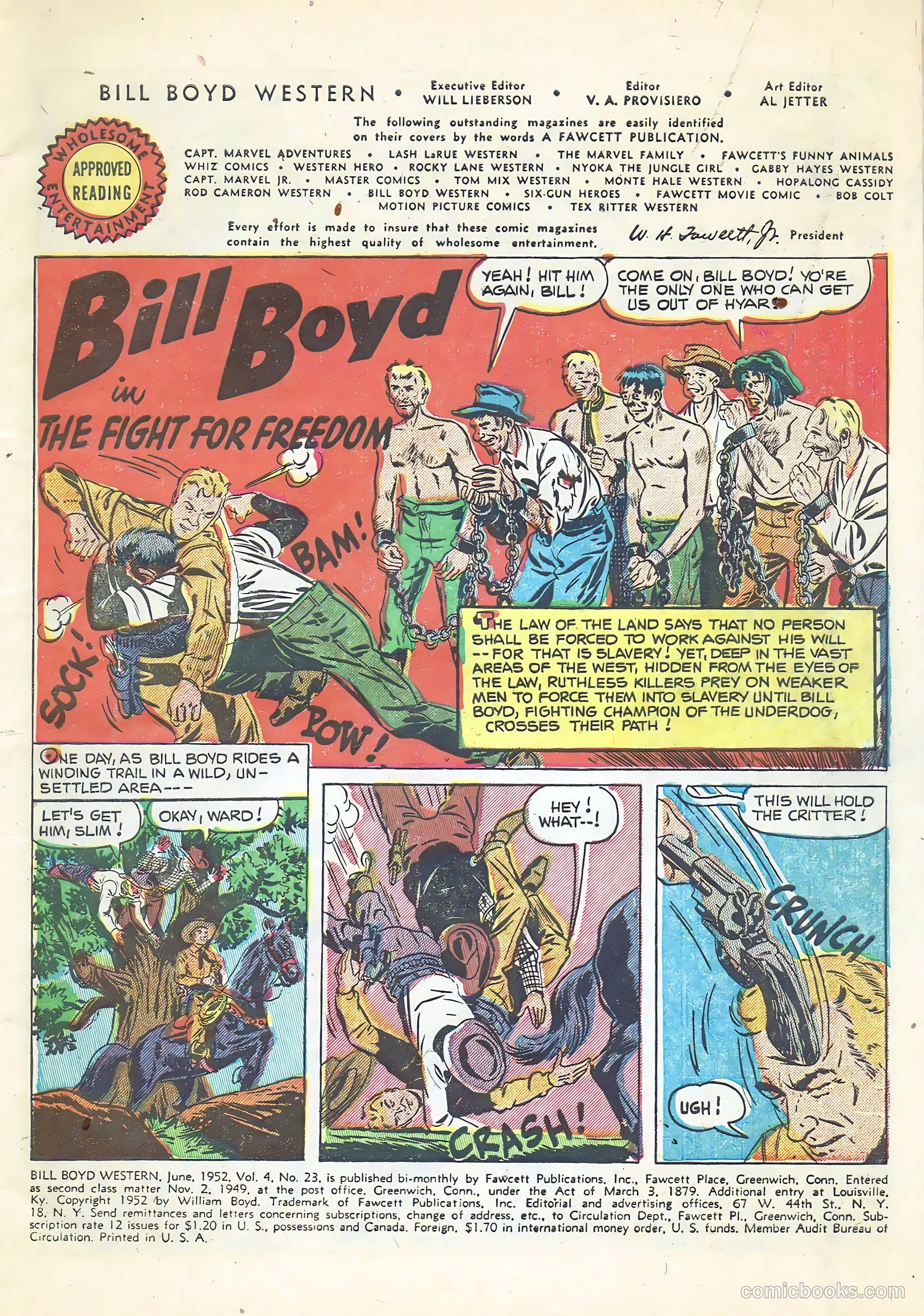 Bill Boyd Western #23 (1952) — page 3 of 36
